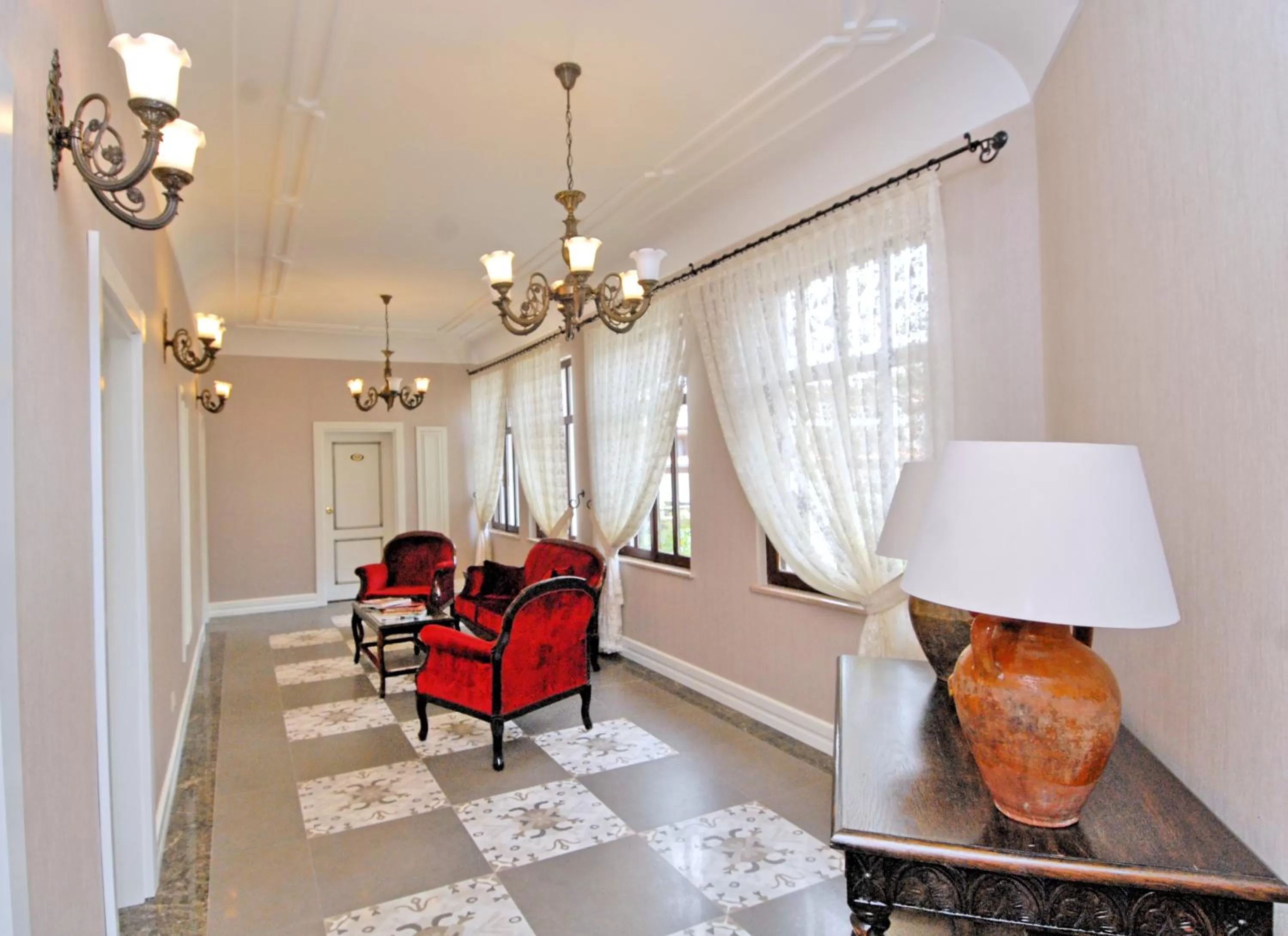 Seating area in Aspen Hotel Kaleiçi