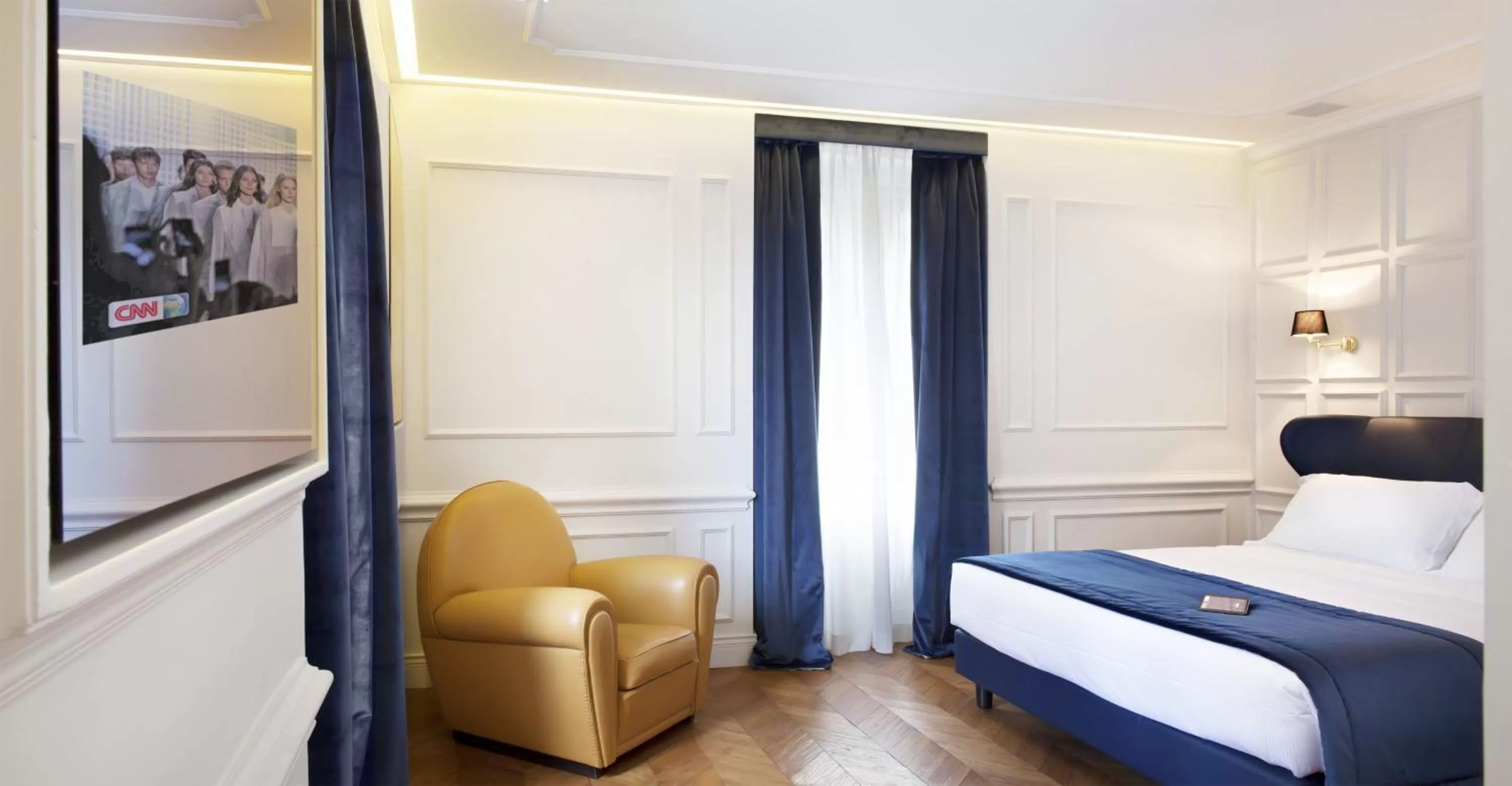 Bed in Hotel The Corner Roma