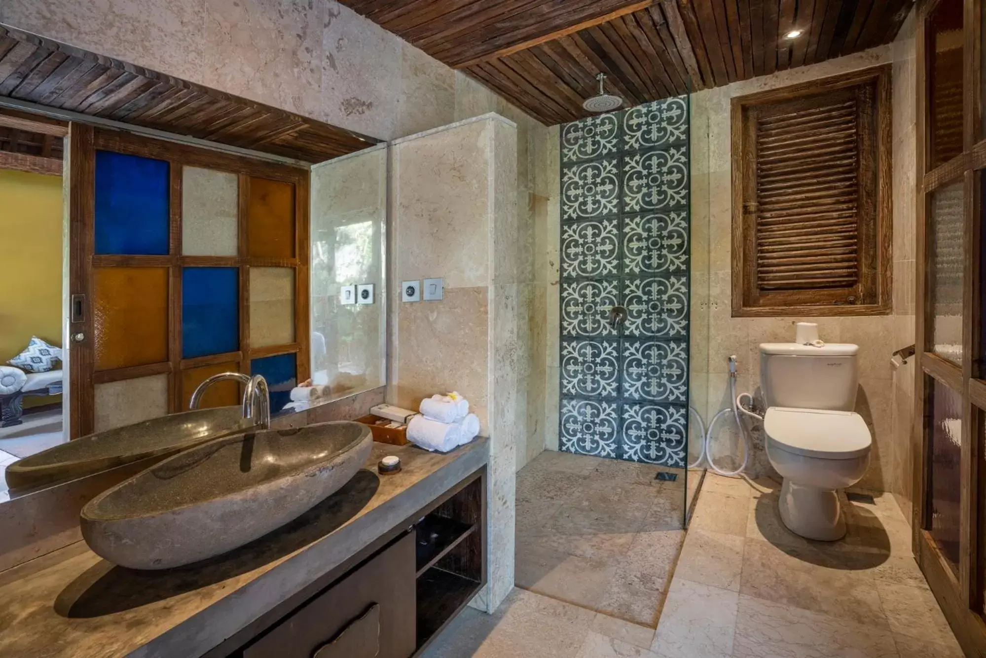 Hot Tub, Bathroom in Menzel Ubud