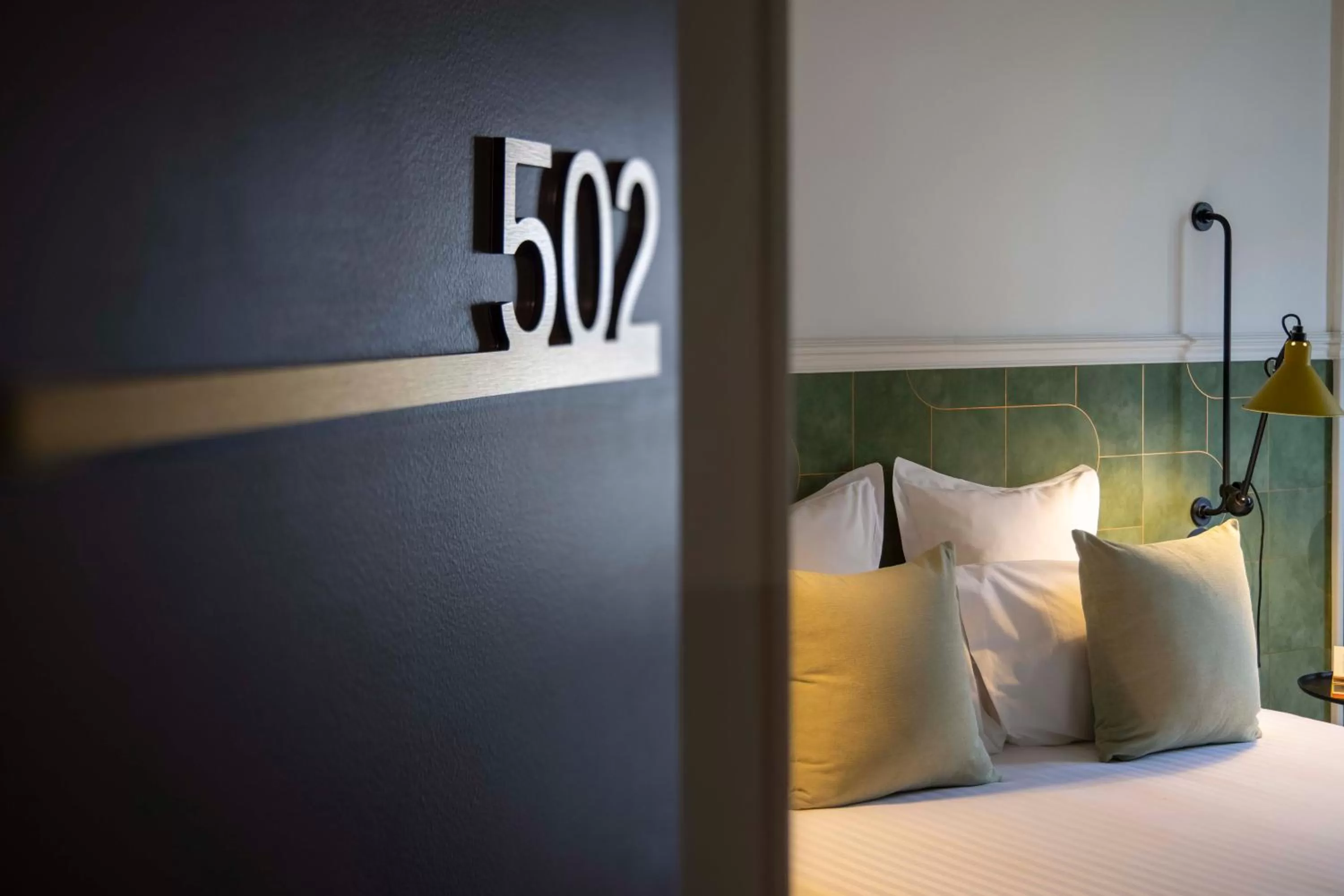 Bed in Hôtel Des Mines