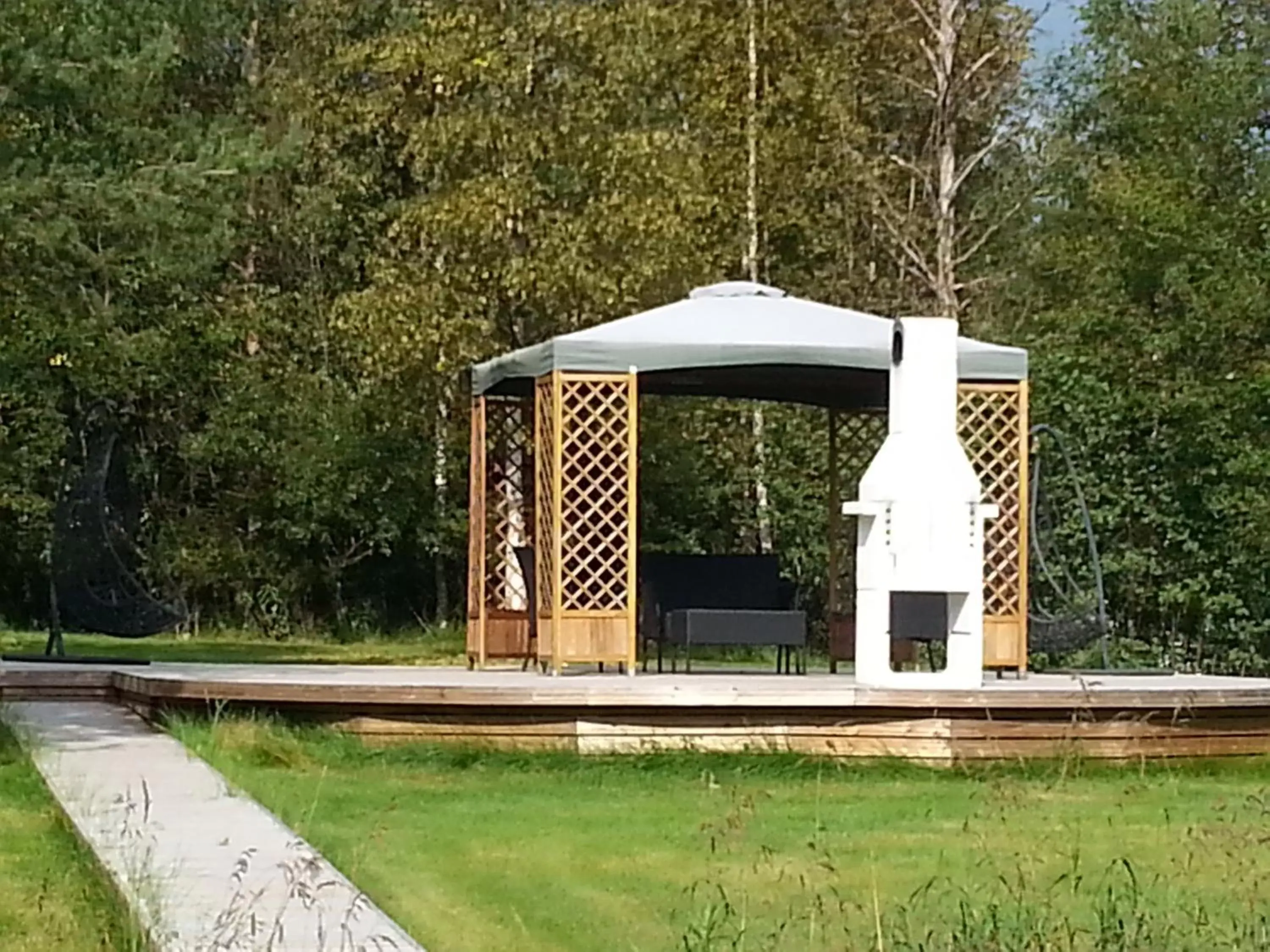 BBQ facilities in Motelli Rovaniemi