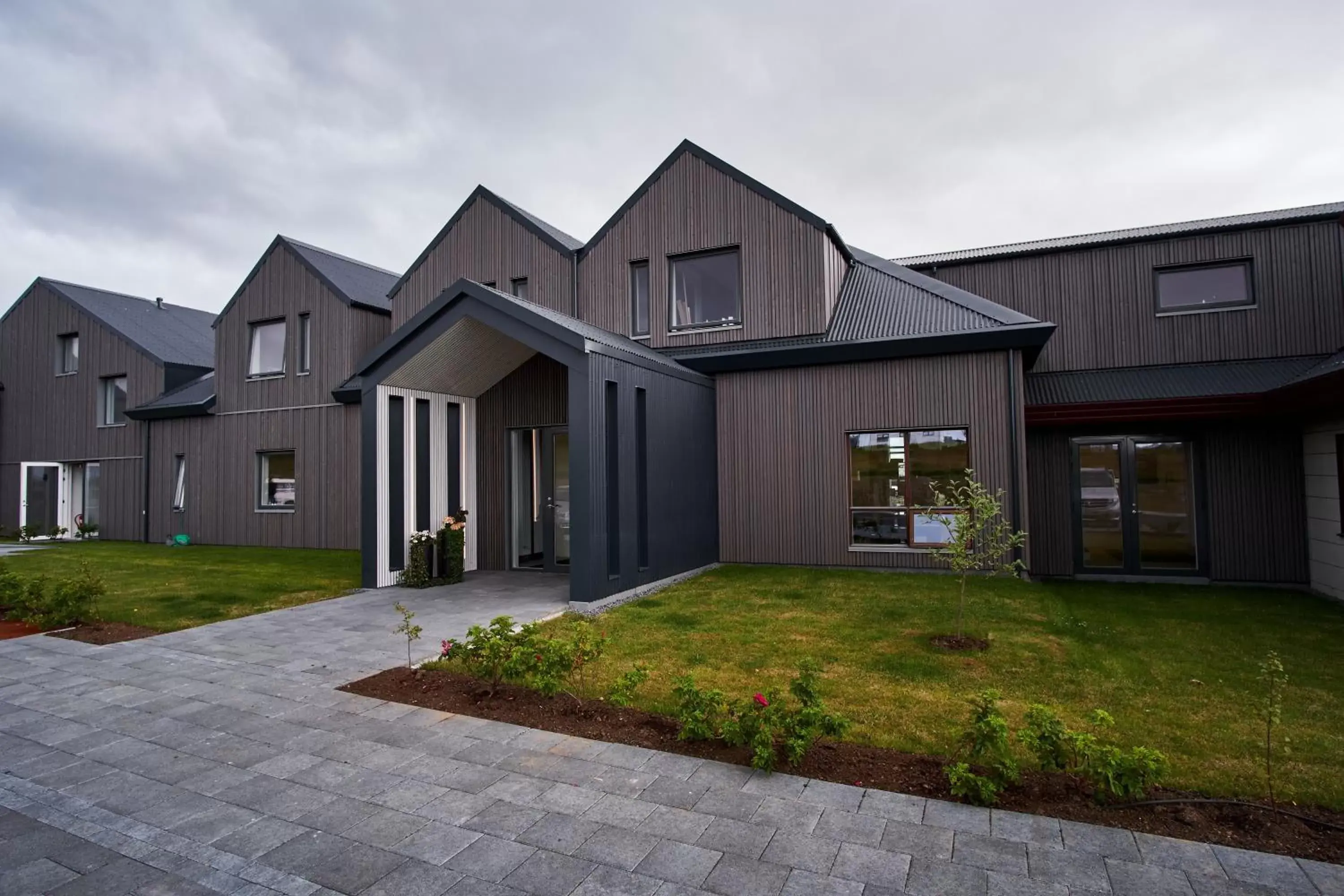 Facade/entrance, Property Building in Hotel Berg by Keflavik Airport