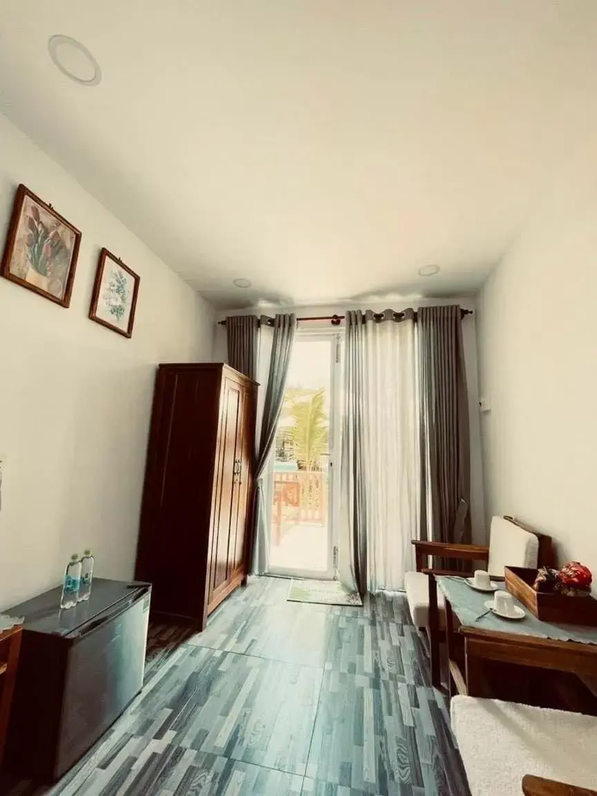 Bed in Hoang Phuc resort Bed in Hoang Phuc resort