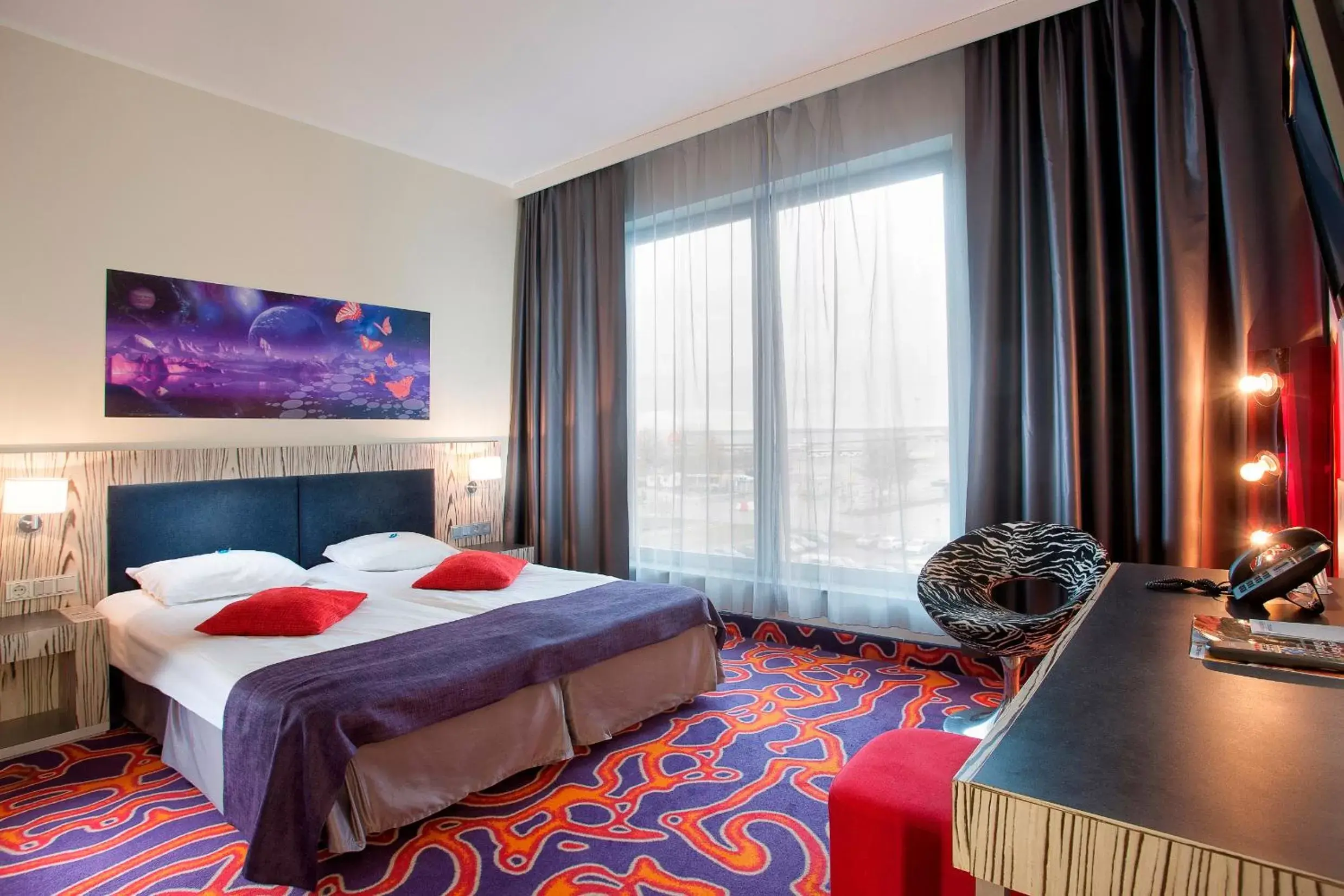 TV and multimedia, Bed in Tallink Spa & Conference Hotel