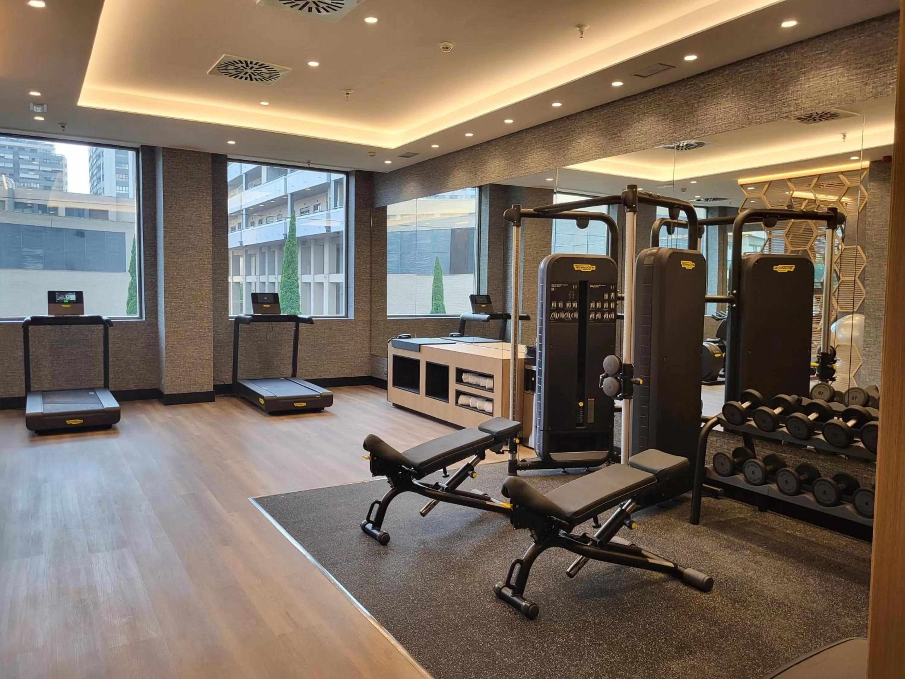 Fitness centre/facilities in Ilunion Valencia 4