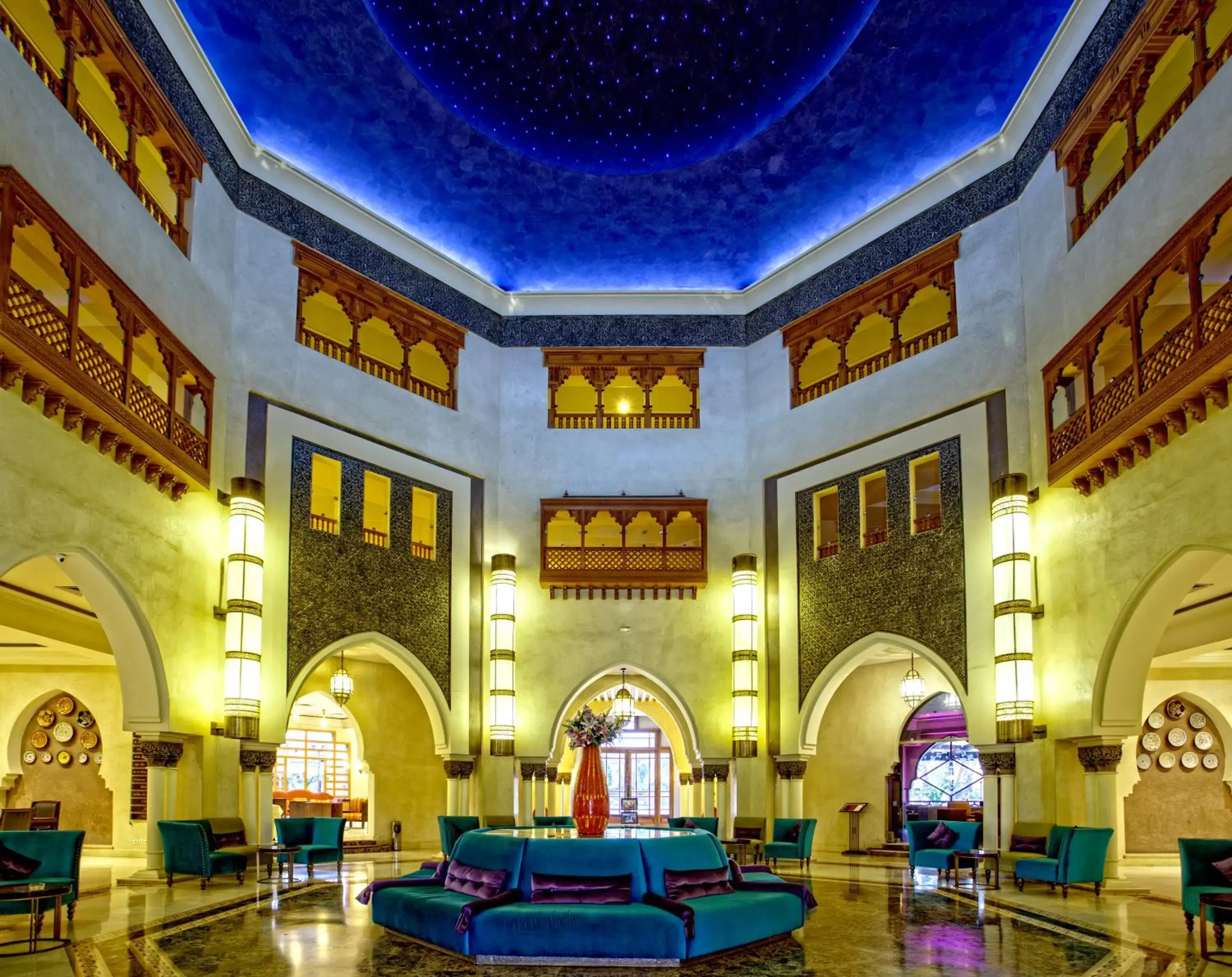 Lobby or reception in Palm Plaza Hôtel & Spa