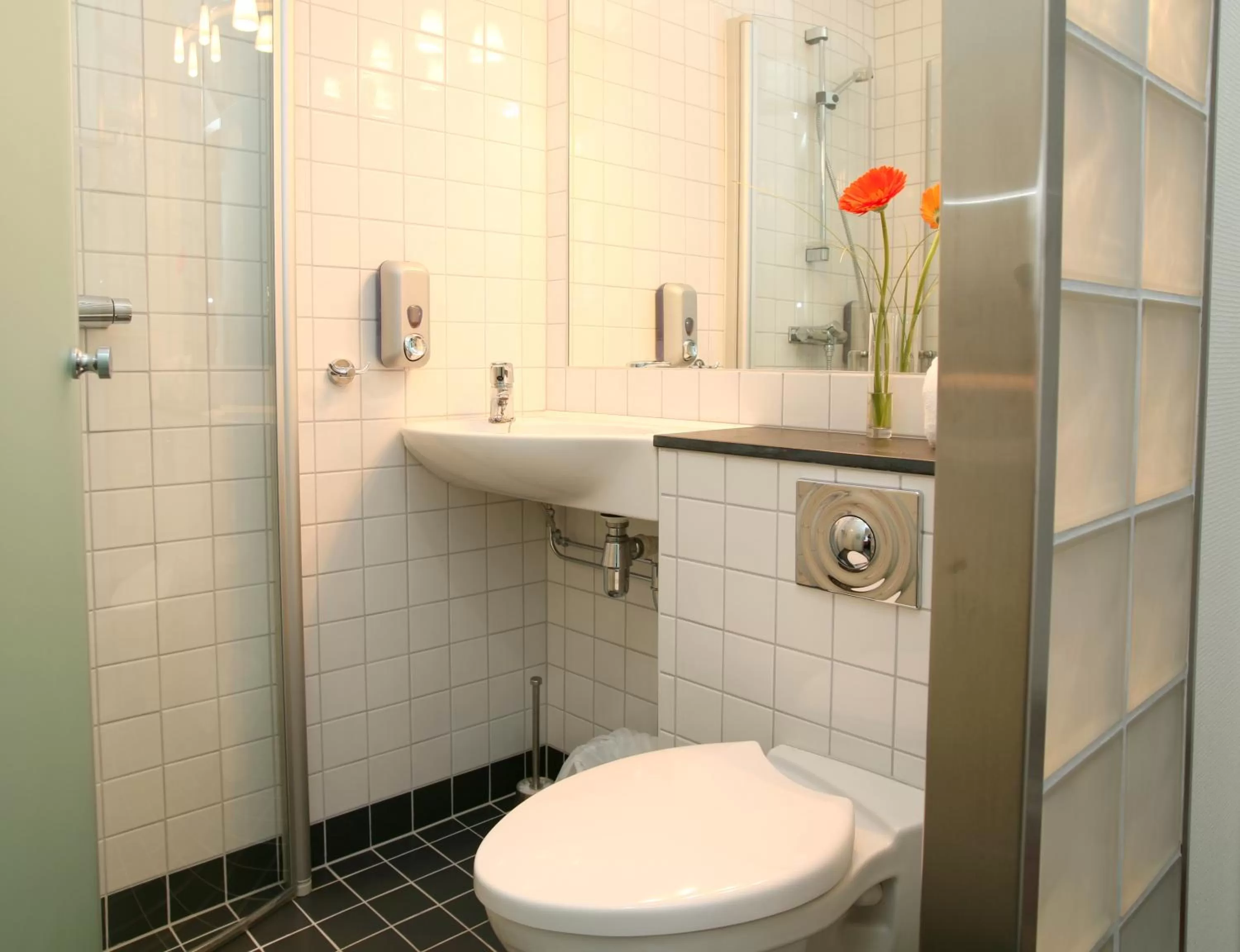 Bathroom in Breidablikk Guesthouse