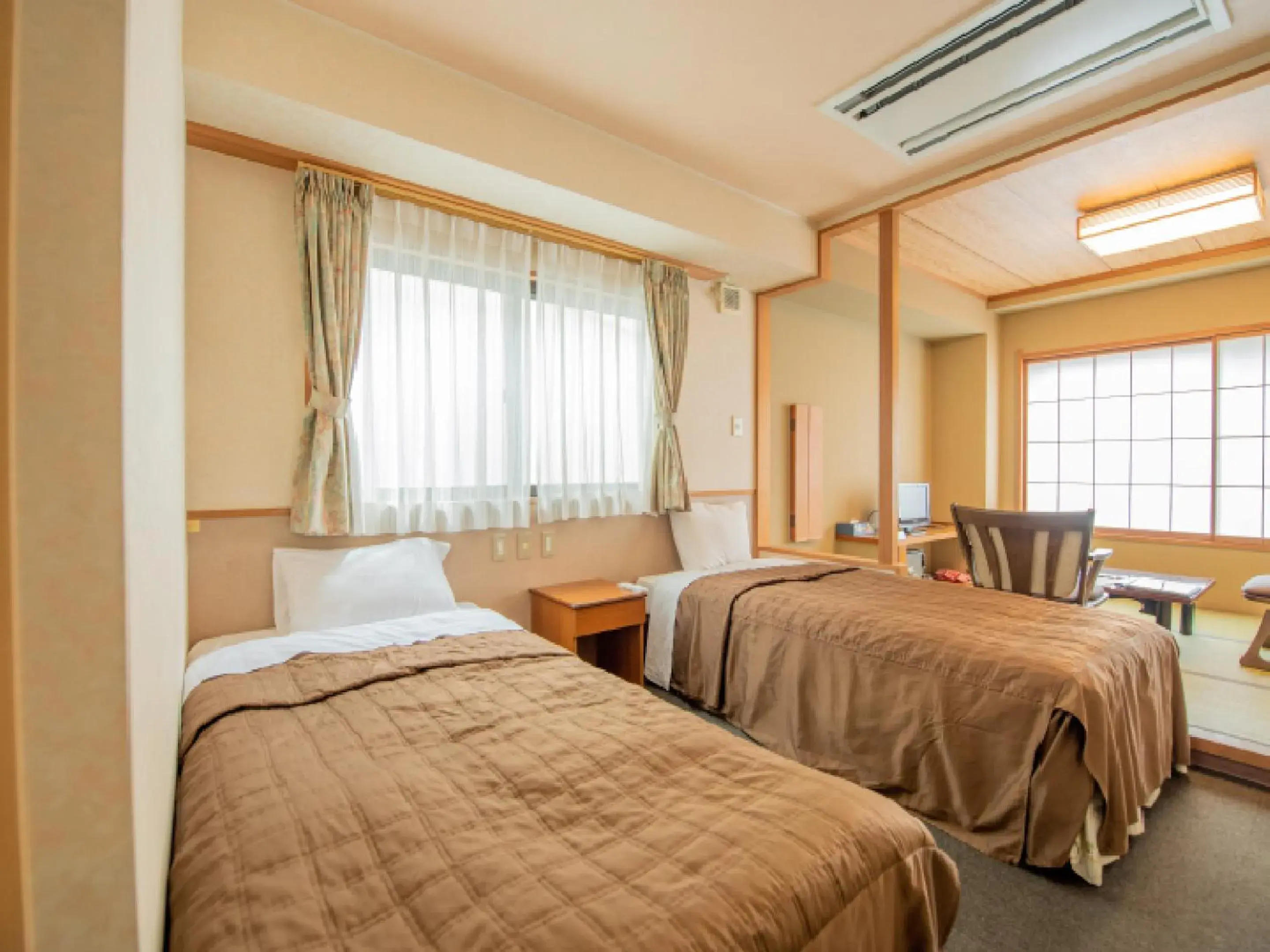 Bedroom, Bed in Ryokan Hakura