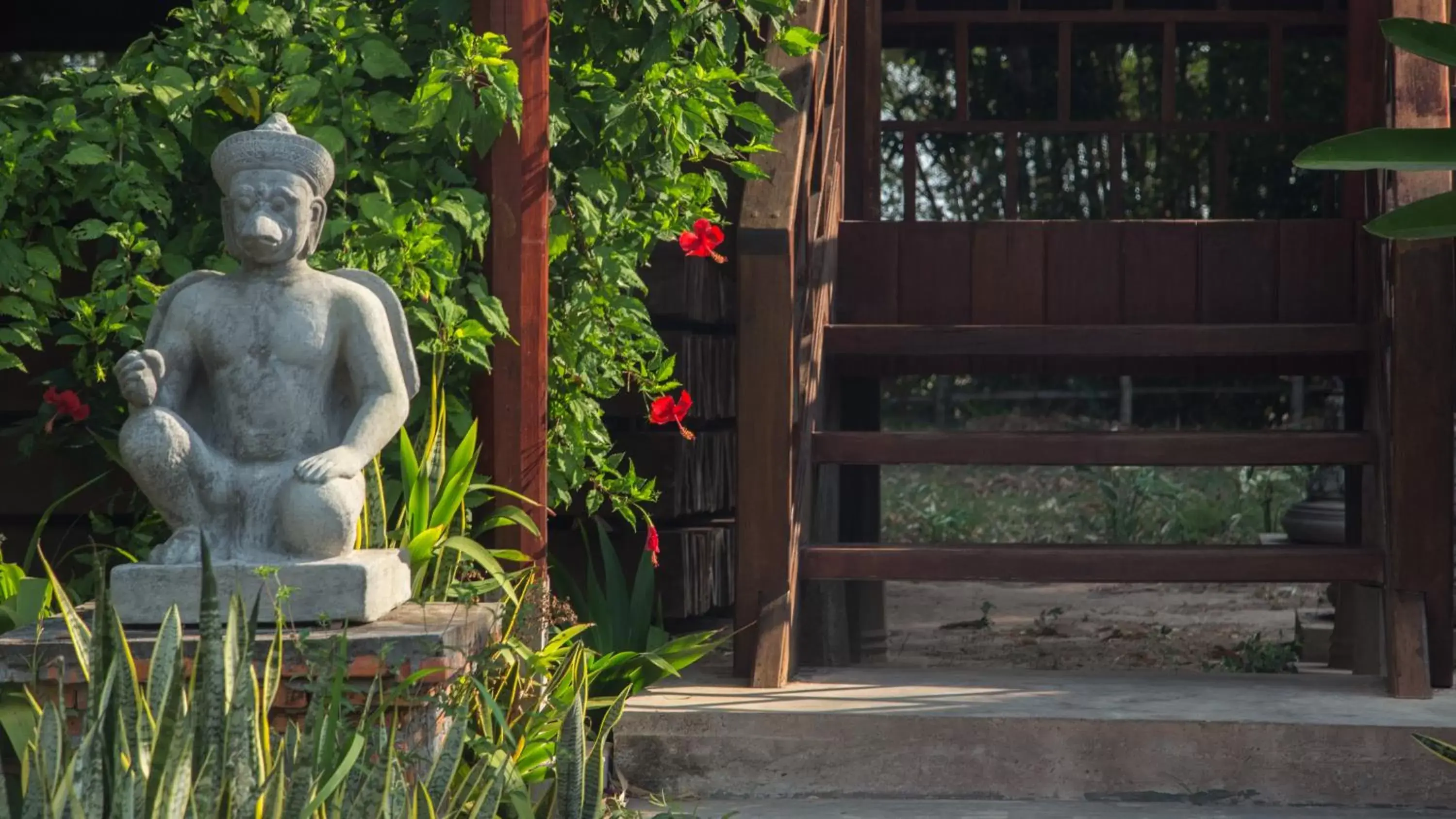 Decorative detail in Soriyabori Villas Resort