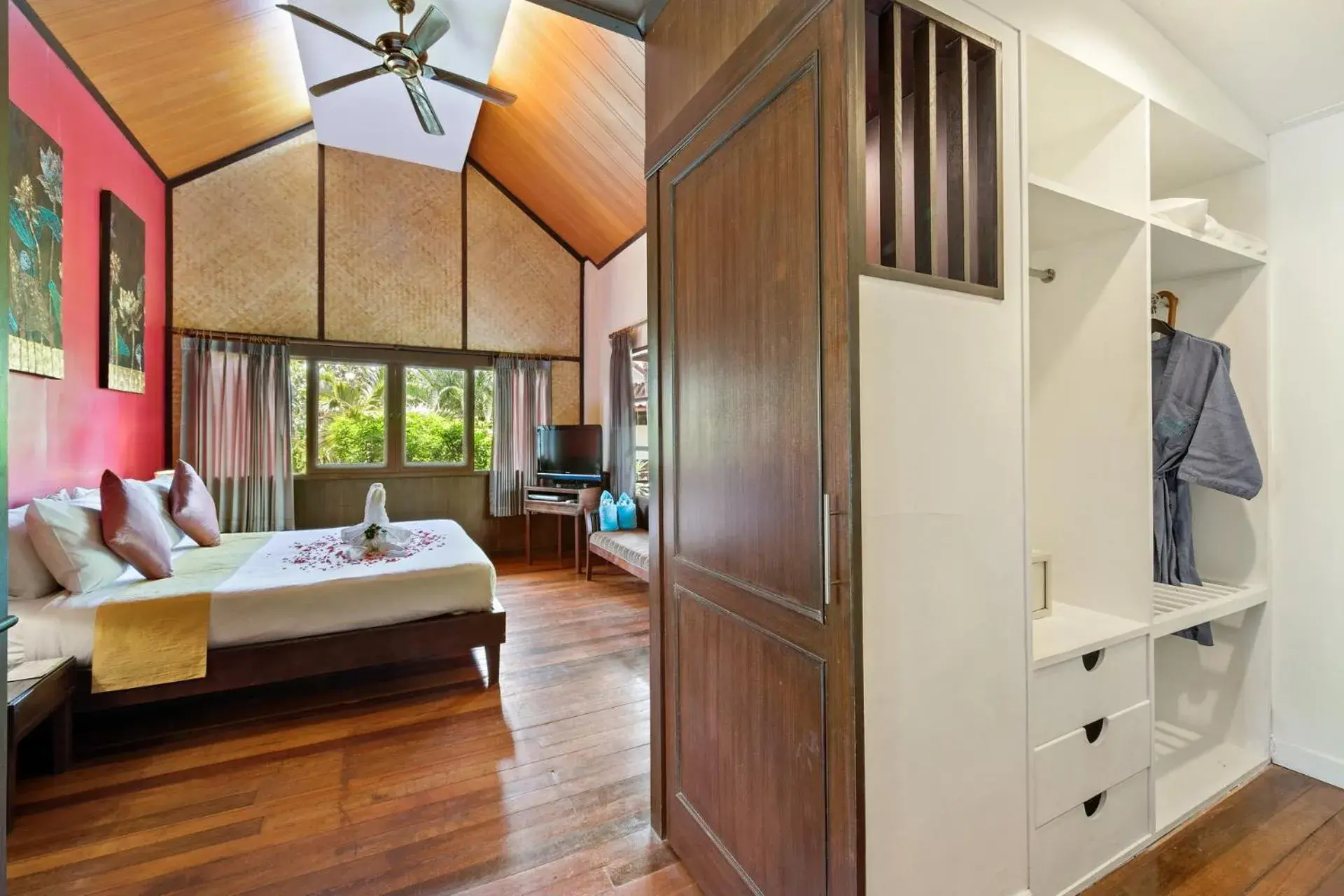 Bedroom in Pinnacle Samui Resort SHA Plus