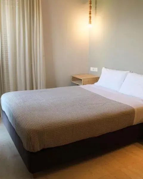 Bed in Messini Hotel