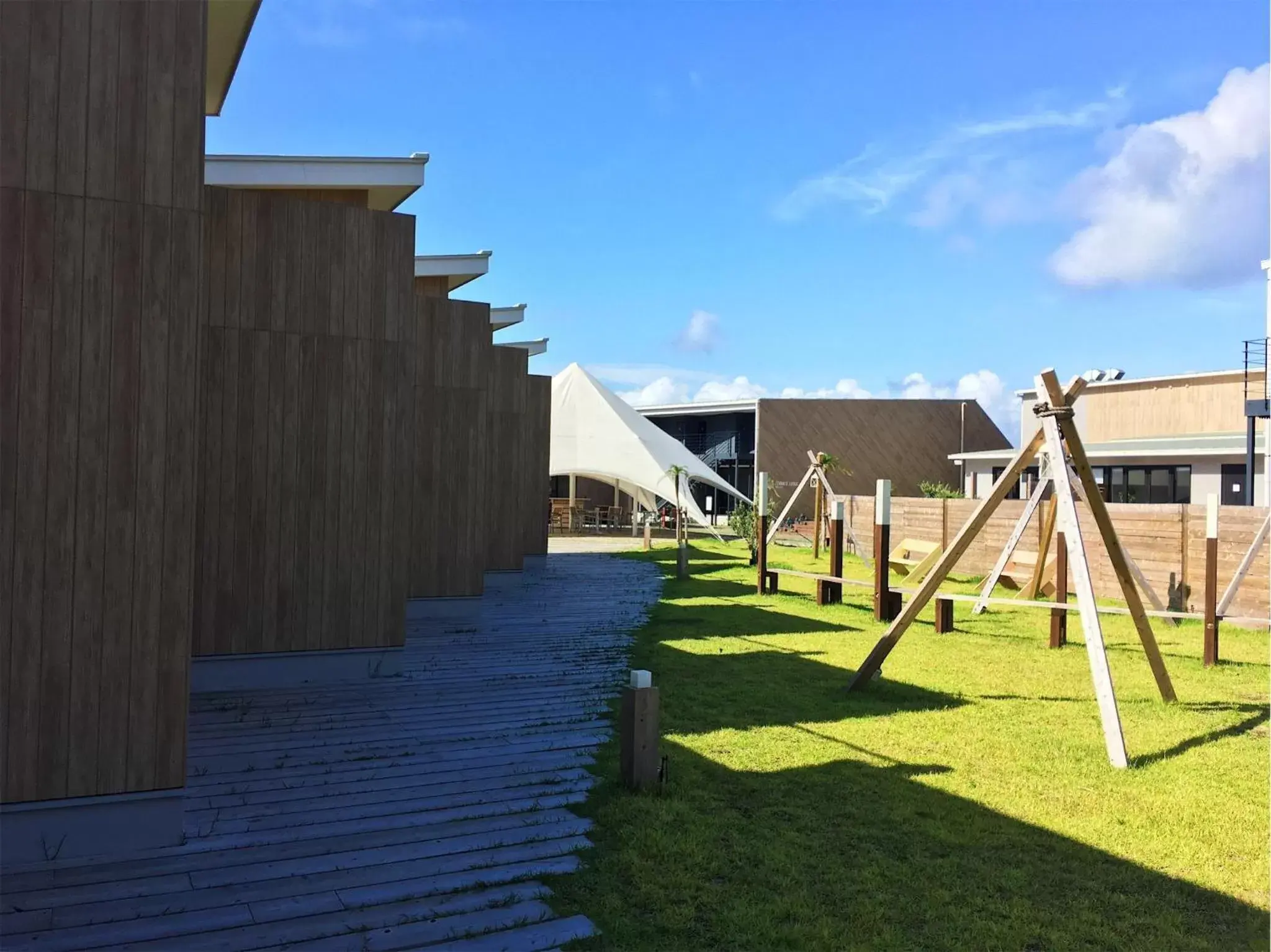 Property building, Children's Play Area in i + Land Nagasaki