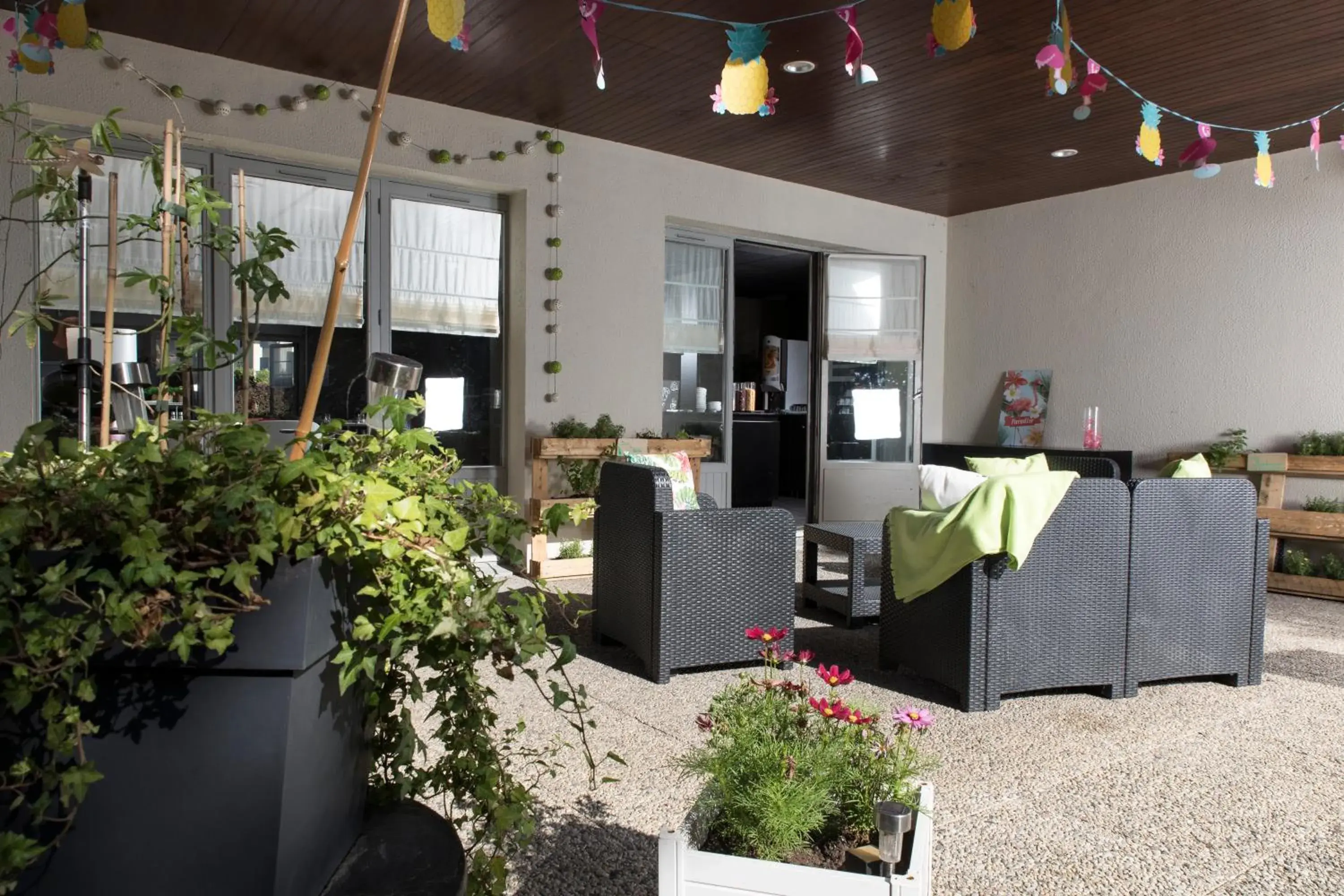 Balcony/Terrace in Campanile Cergy Saint-Christophe