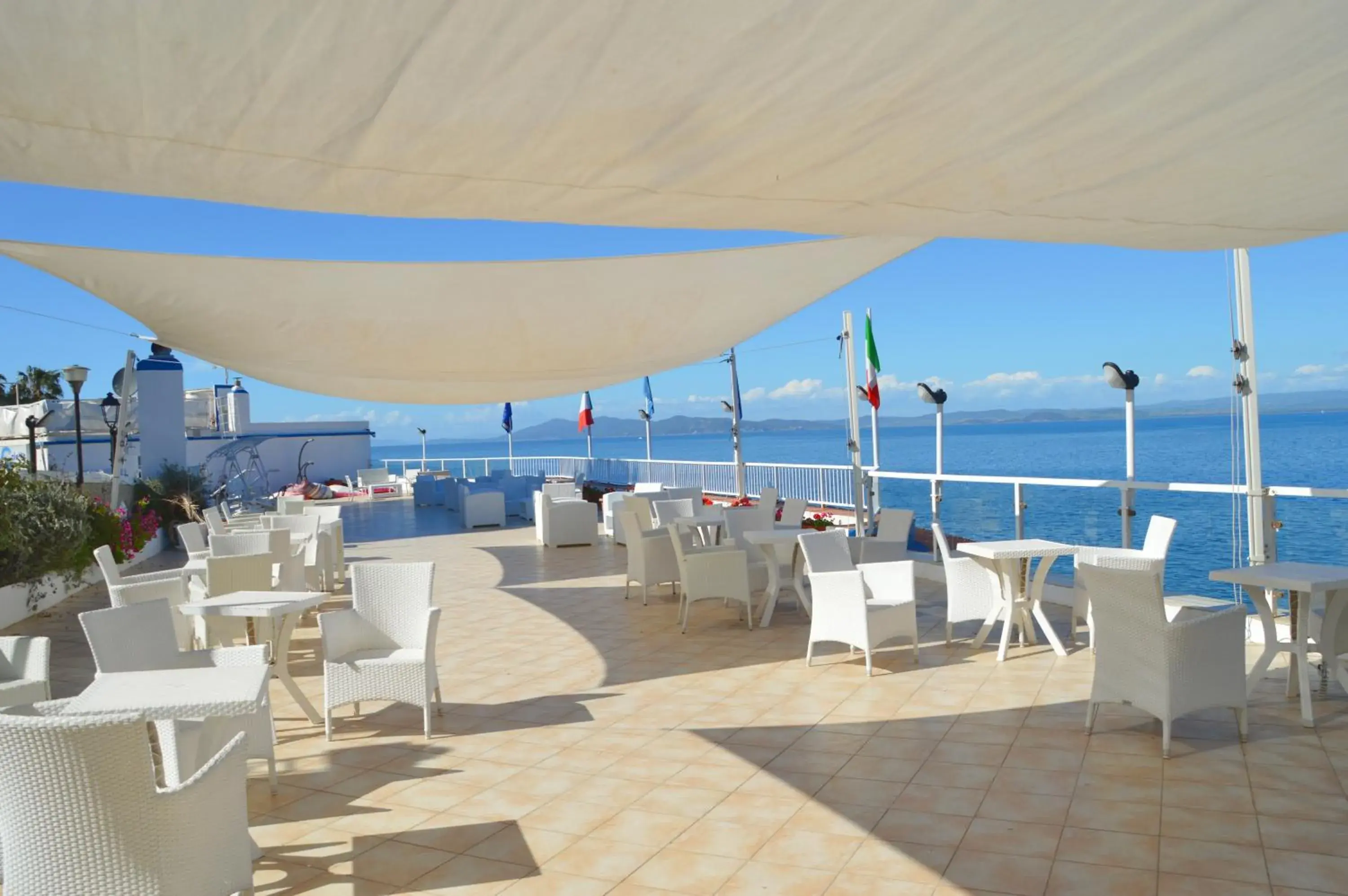 Balcony/Terrace, Restaurant/Places to Eat in Hotel La Caletta