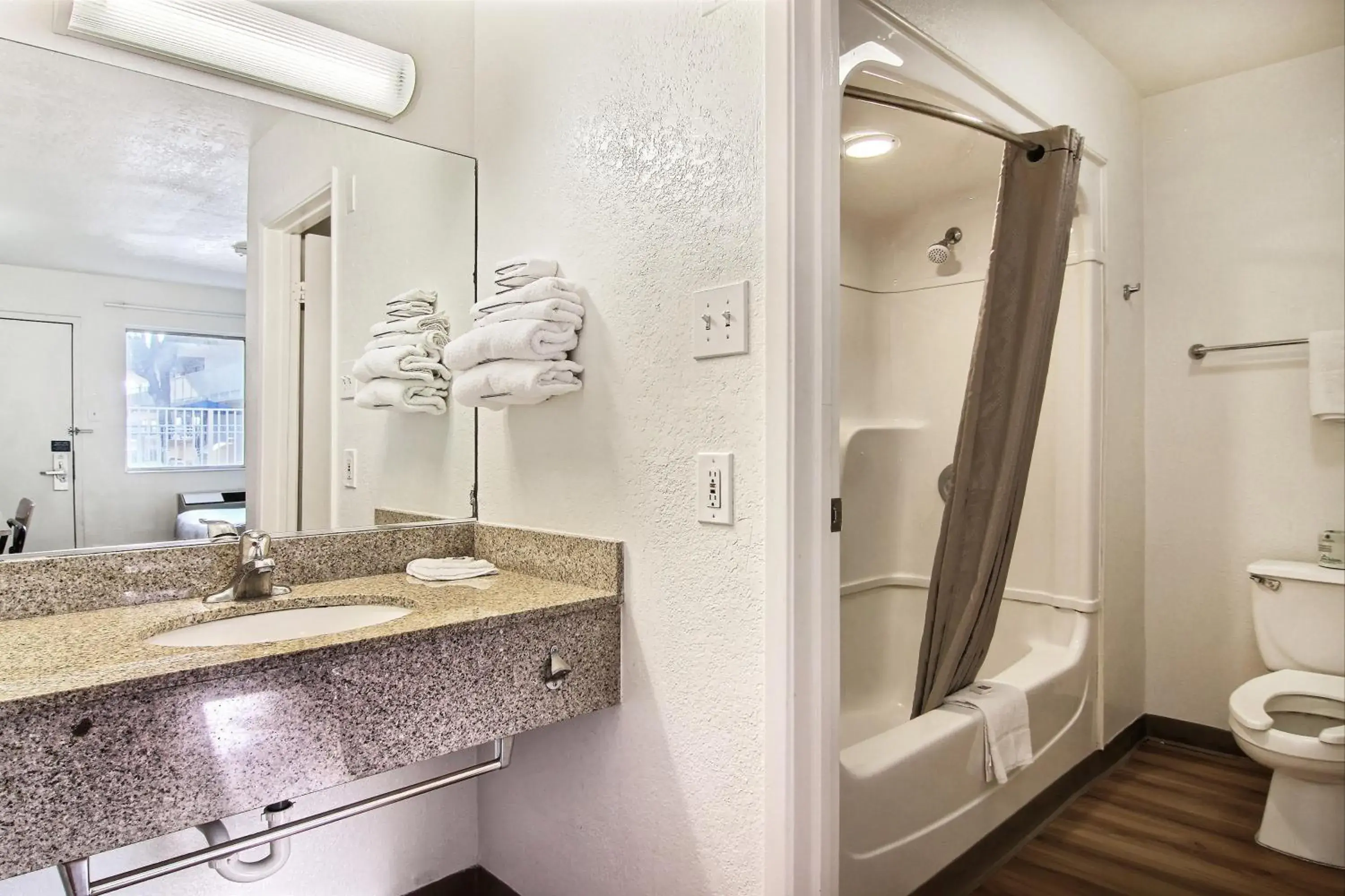 Shower, Bathroom in Motel 6-Lubbock, TX
