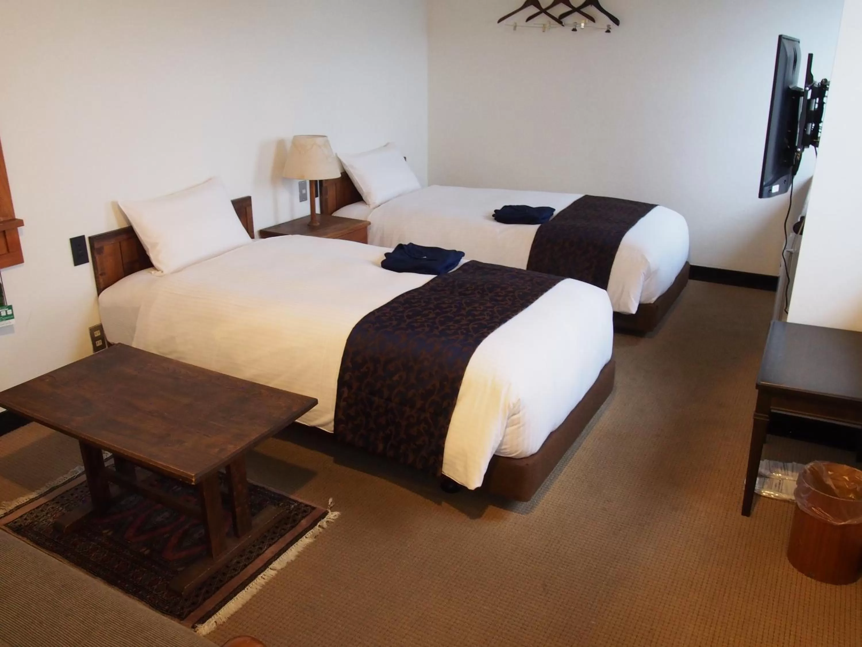 Bed in LC Goryokaku Hotel