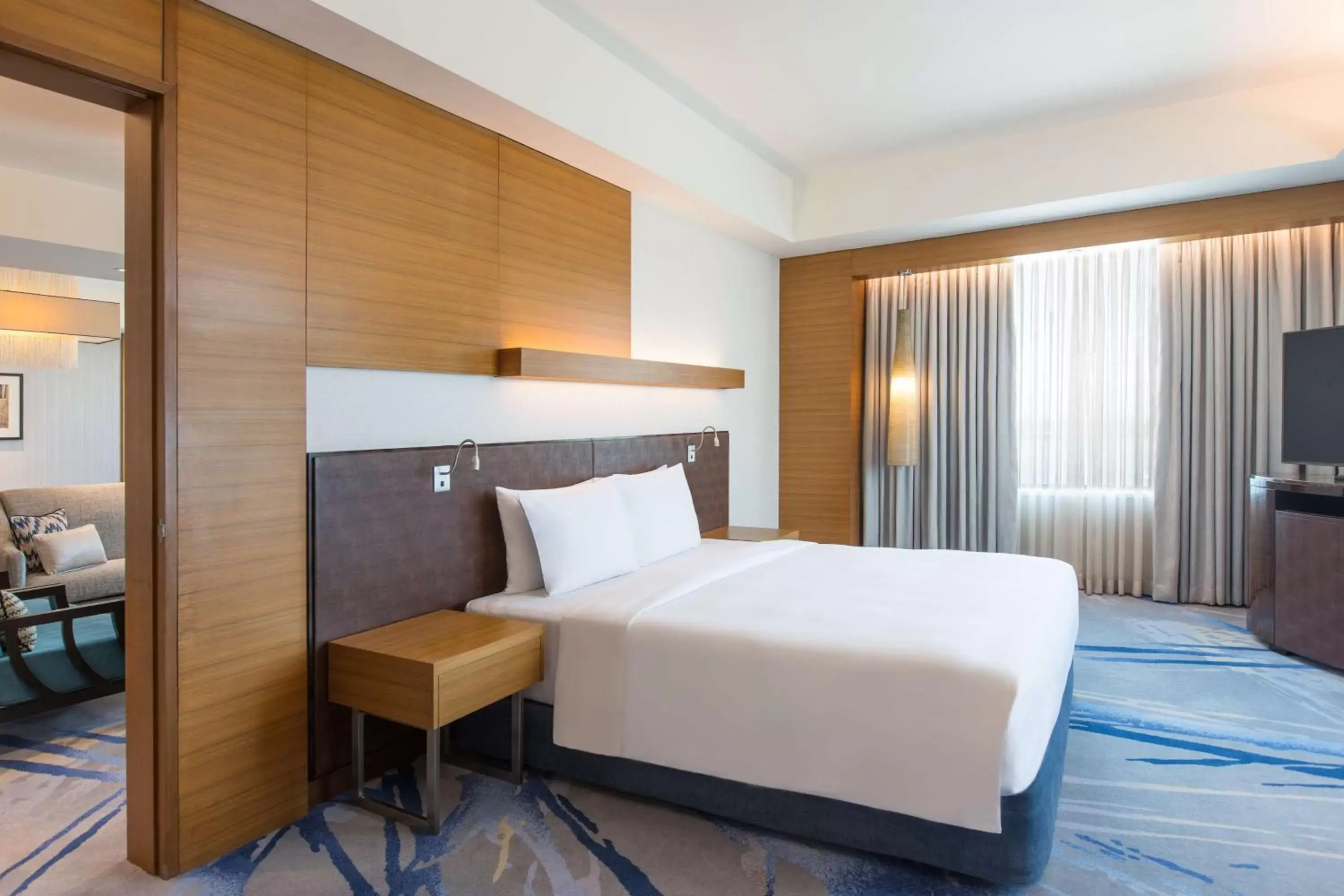 Bed in Radisson Blu Cebu