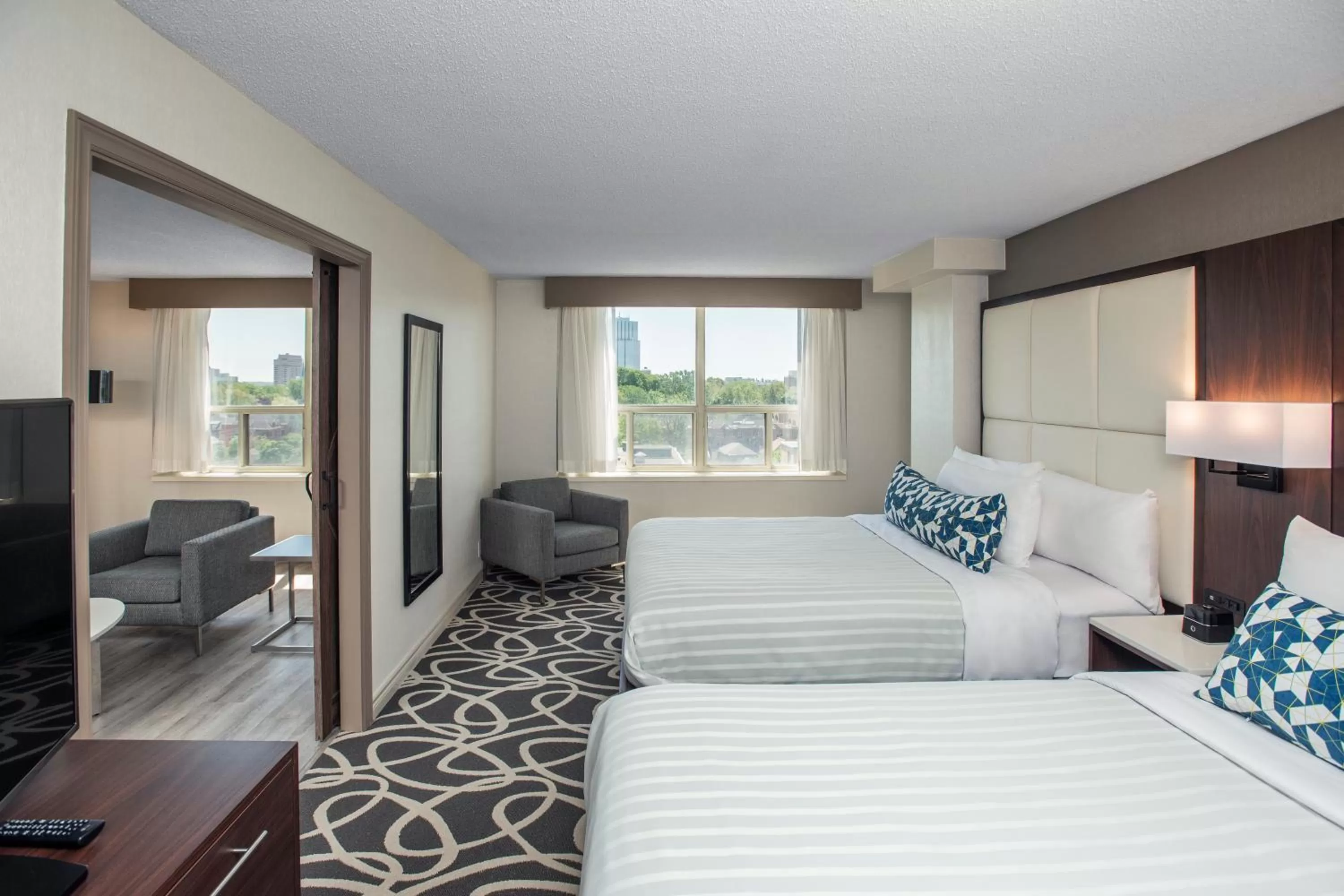 Bedroom, Bed in The Park Hotel London