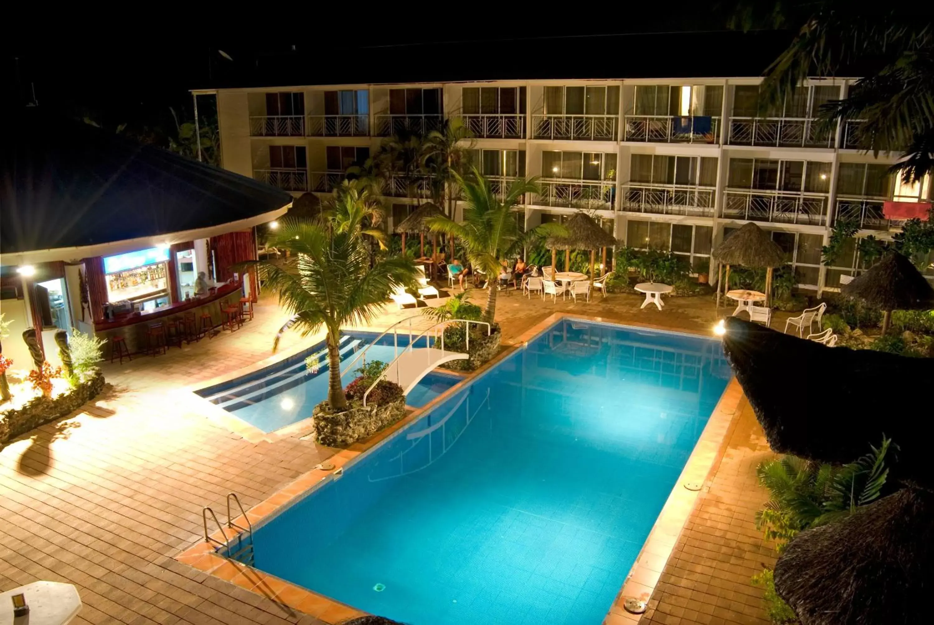 Night, Pool View in The Melanesian Port Vila