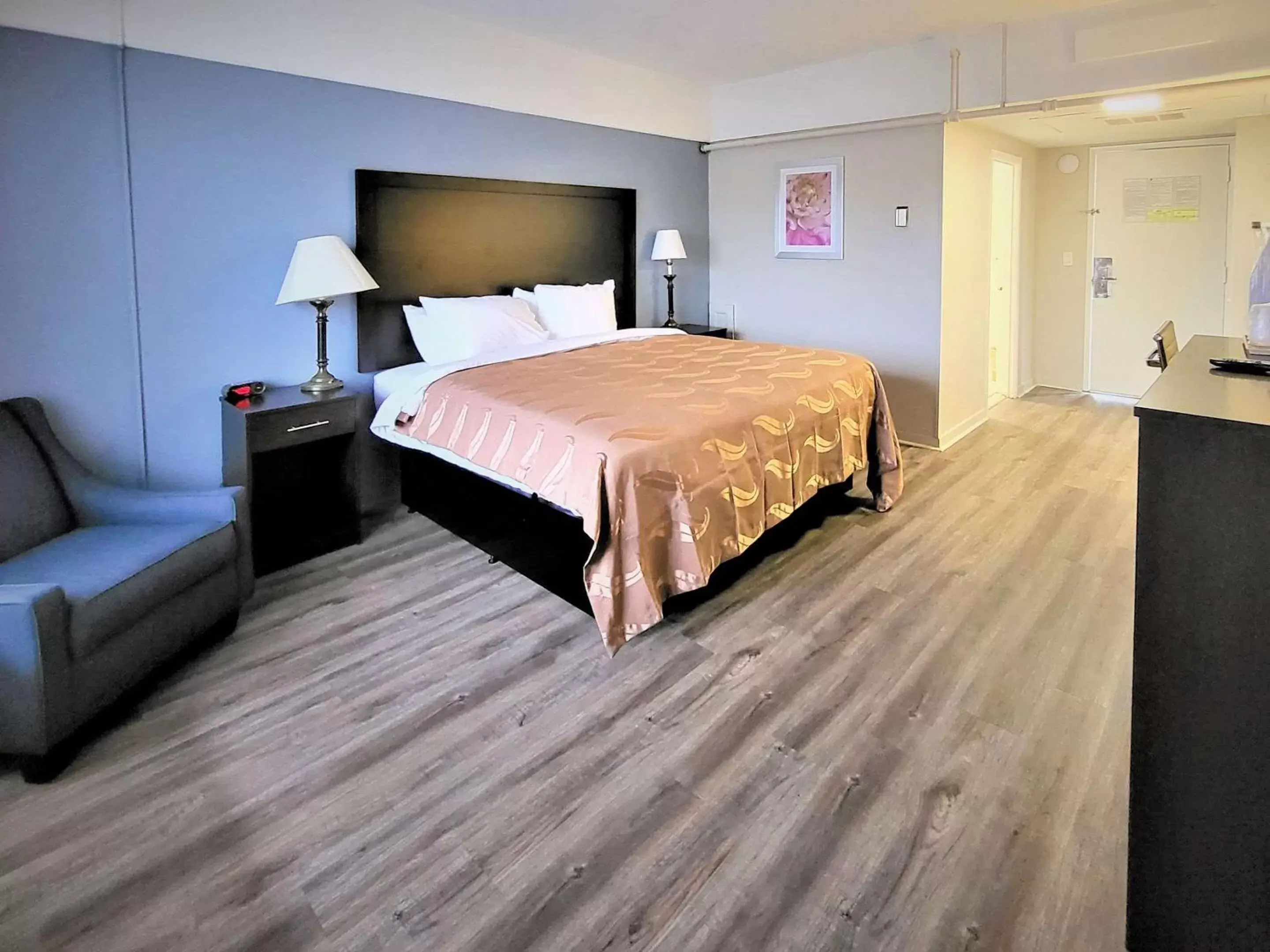 Standard King Room - Smoking in Rodeway Inn Norfolk Standard King Room - Smoking in Rodeway Inn Norfolk