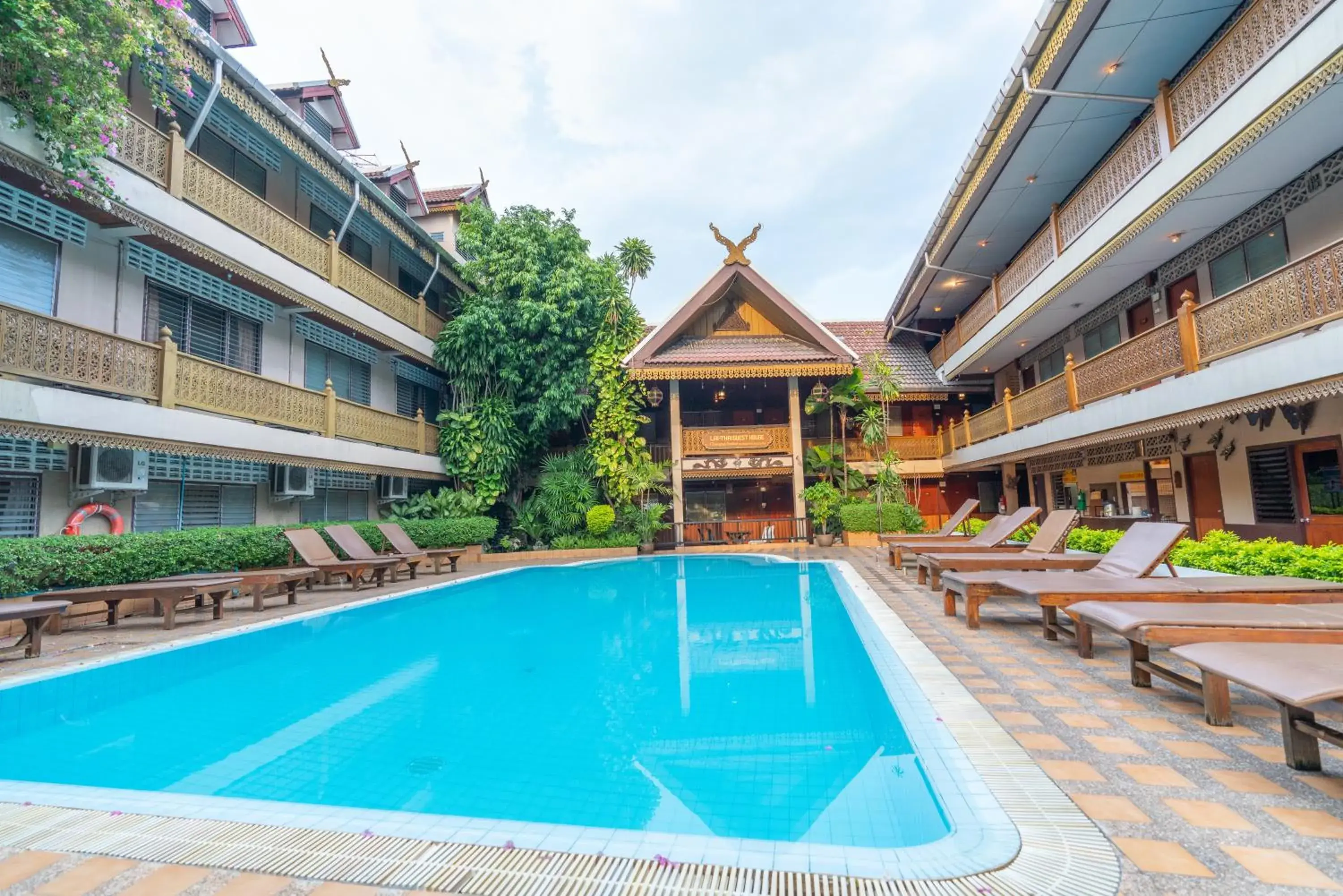 Swimming Pool in Lai Thai Guest House