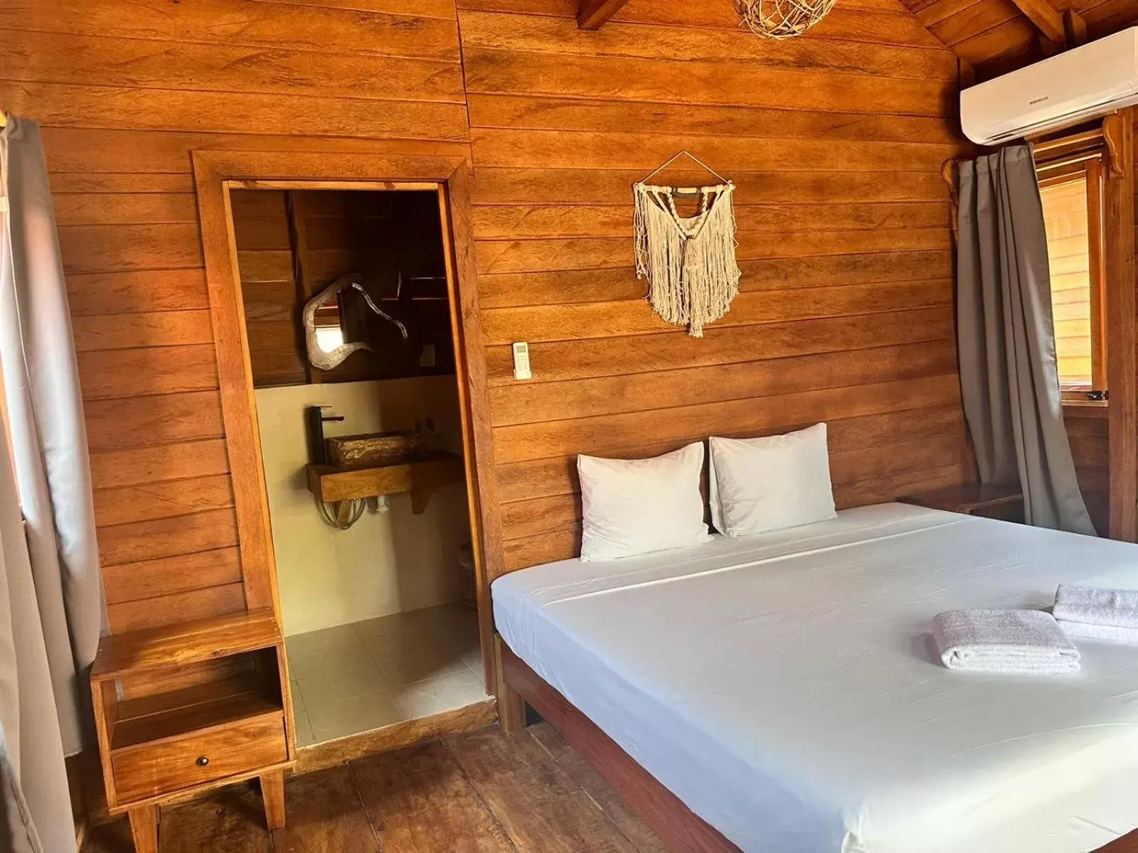 Bed in bacalar My Love Front Laguna