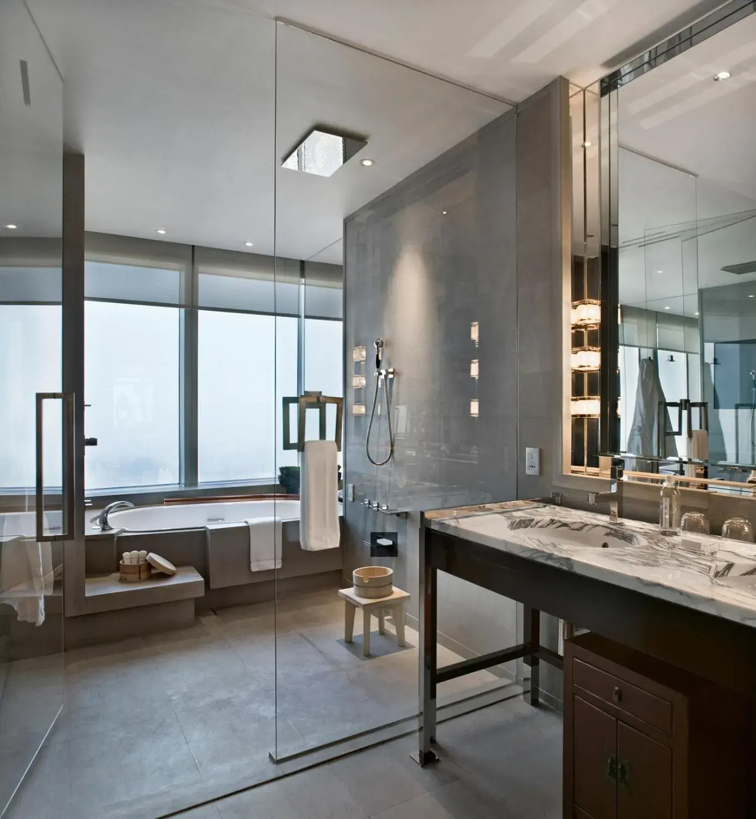 Bathroom in Park Hyatt Shanghai