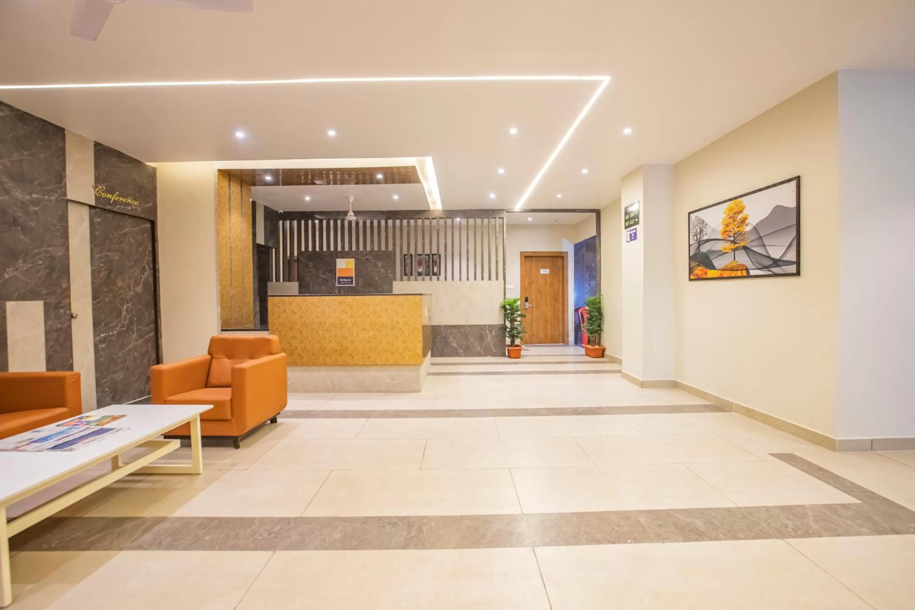 Seating area in MySpace Kadison