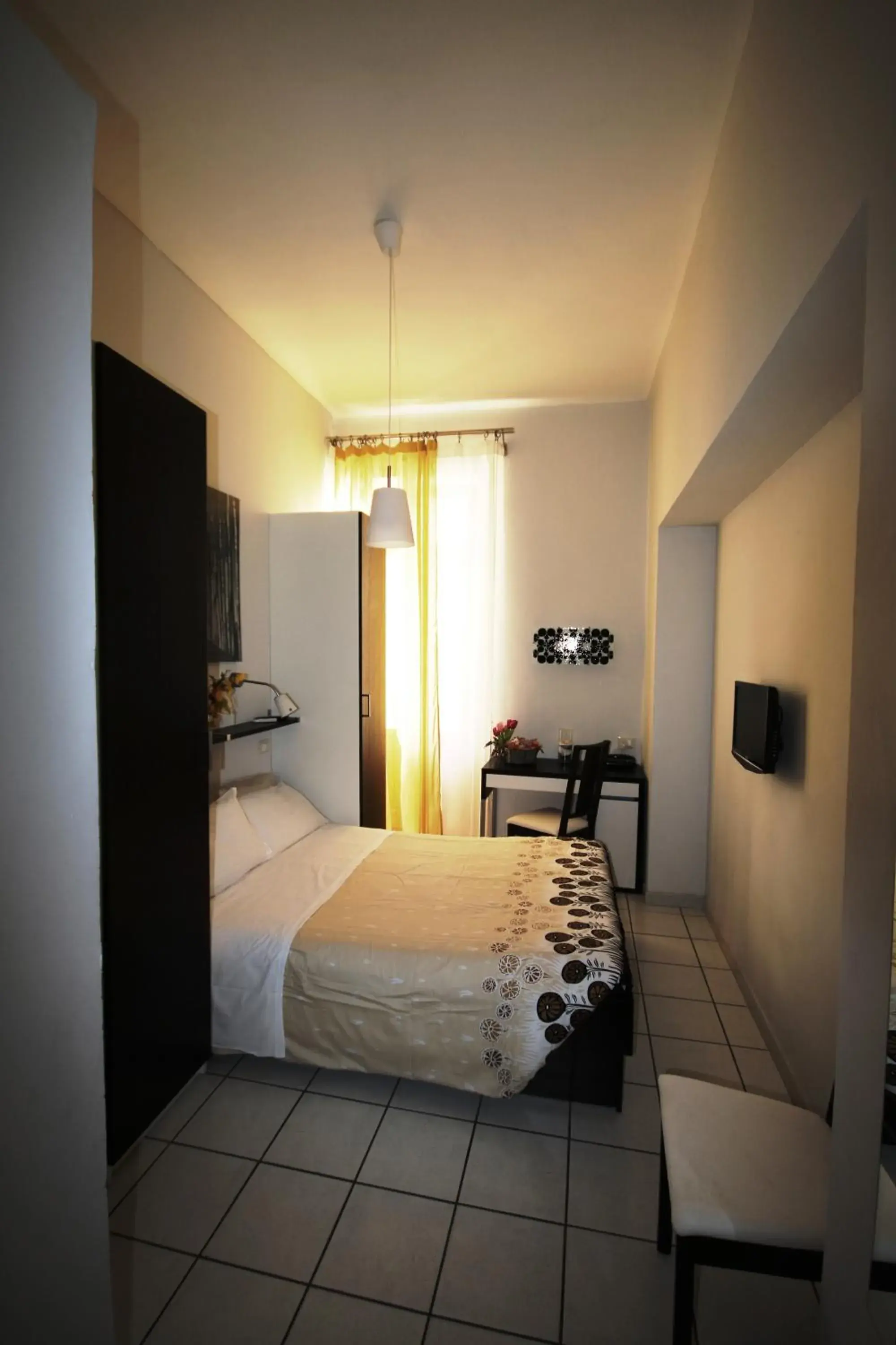 Bathroom, Bed in Villa Gina