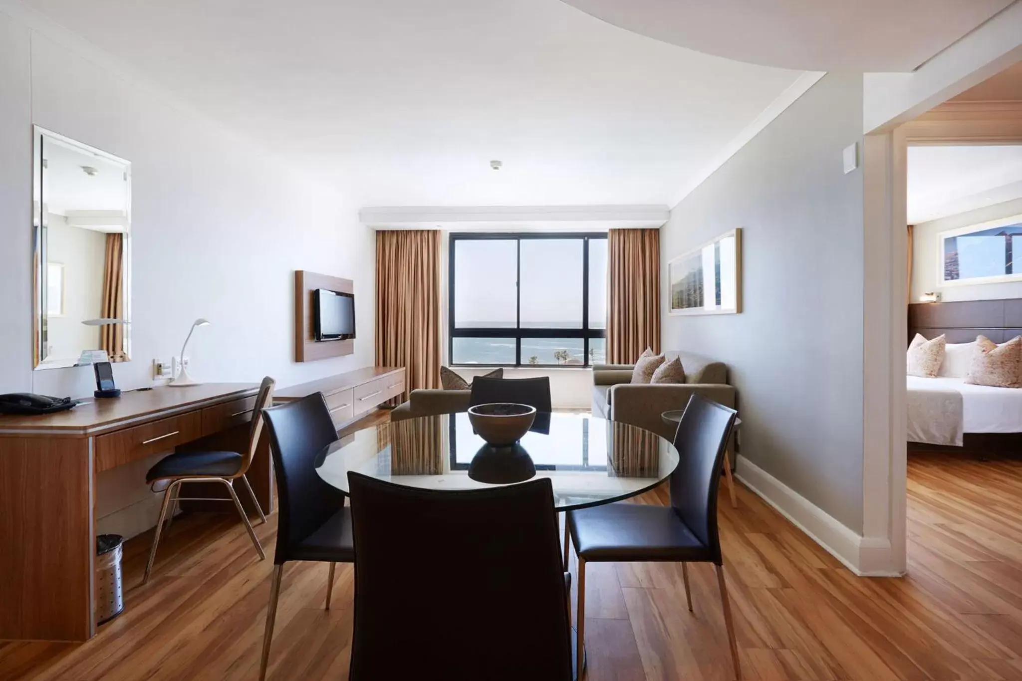 Living room, Dining Area in President Hotel