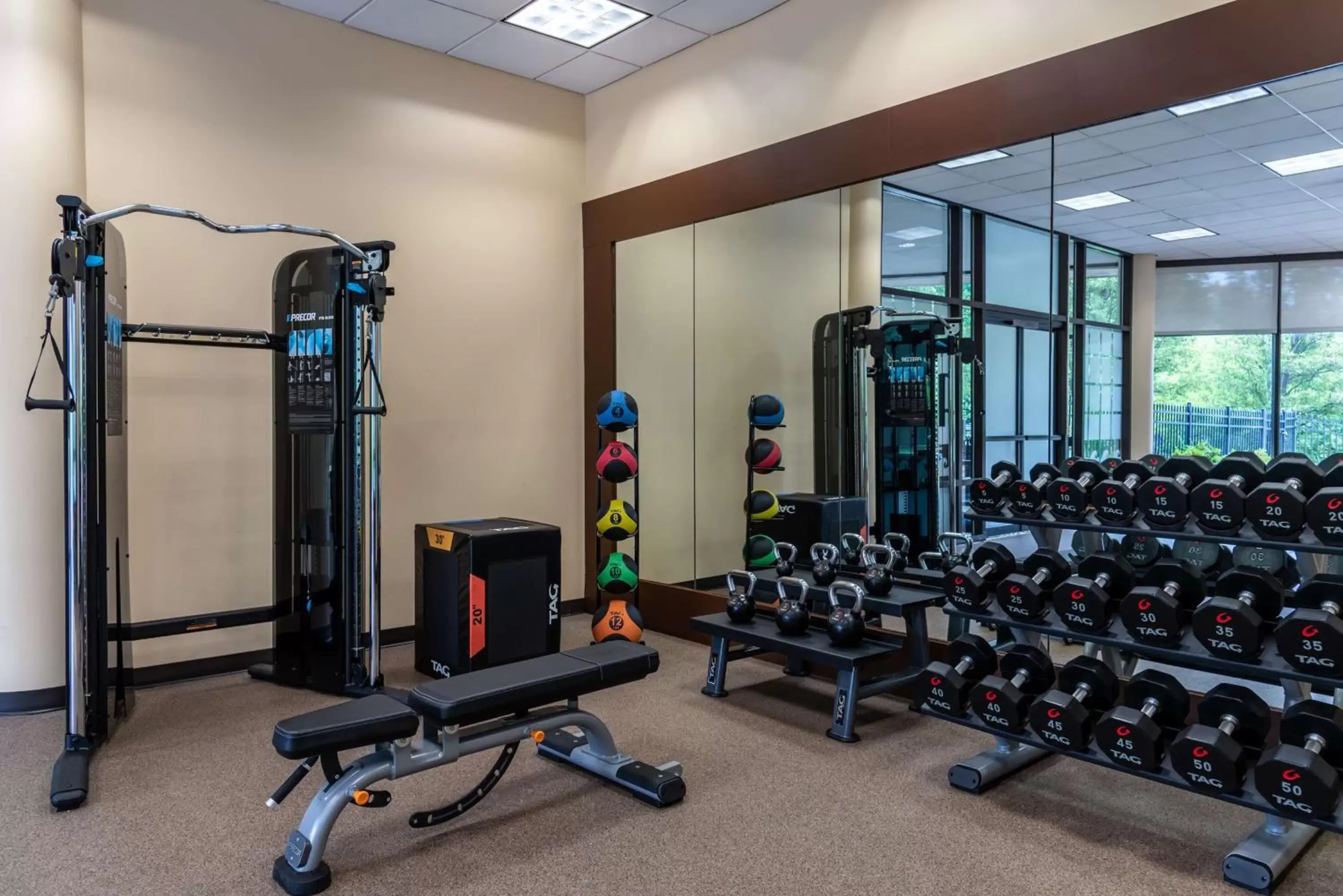 Fitness centre/facilities in Hilton Alexandria Mark Center Fitness centre/facilities in Hilton Alexandria Mark Center