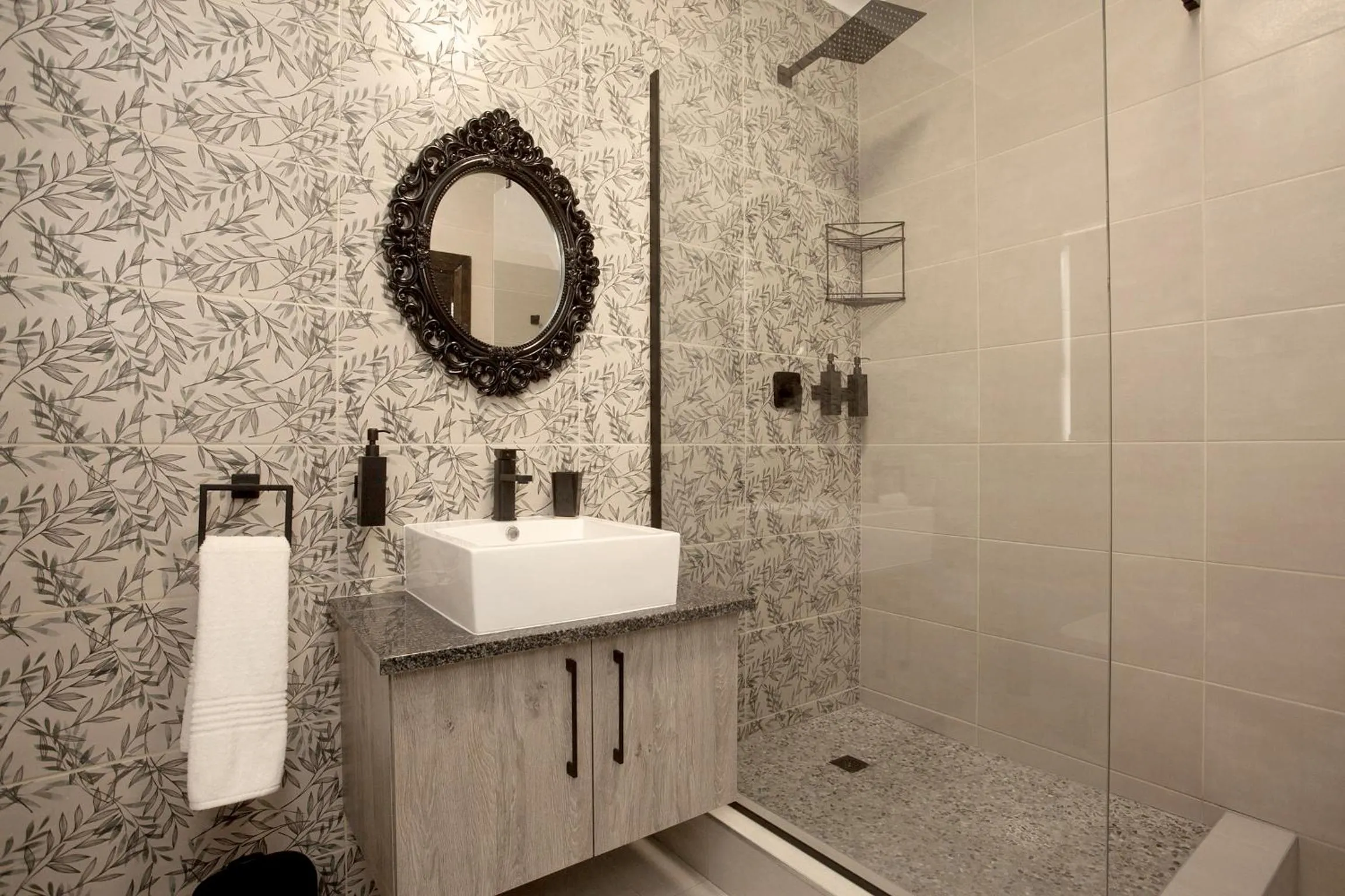 Shower in The Hub Urban Hotel