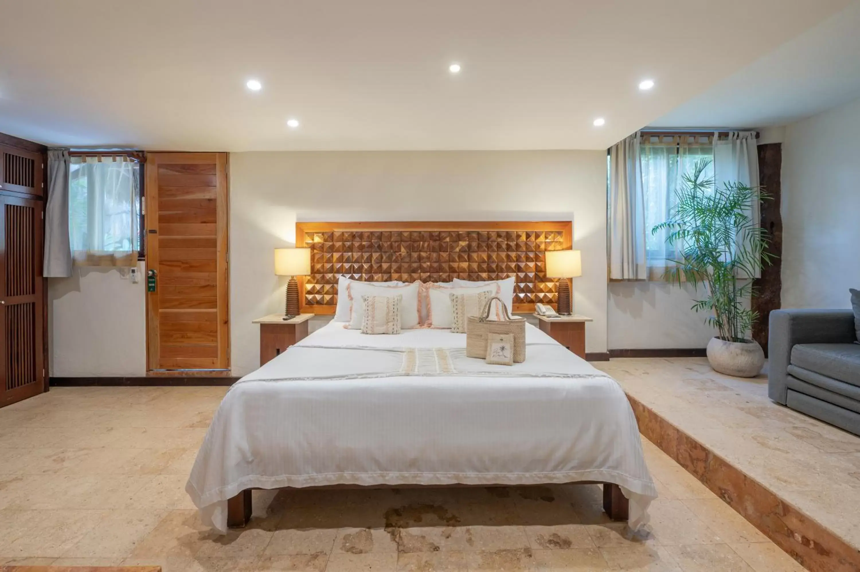 Bed in Ana y Jose Hotel & Spa Tulum - All inclusive