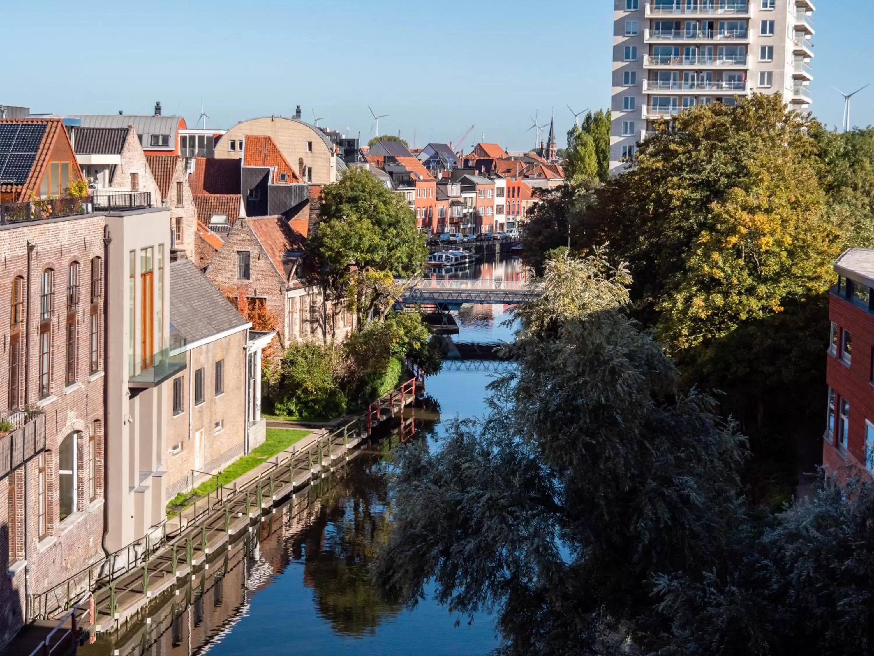 View (from property/room) in Ghent River Hotel