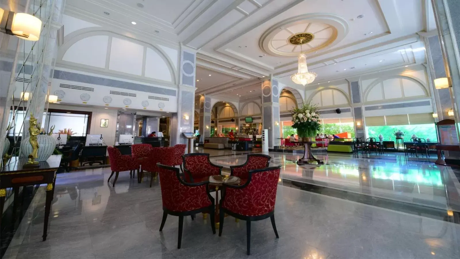 Lobby or reception, Restaurant/Places to Eat in Patong Resort Hotel - SHA Extra Plus