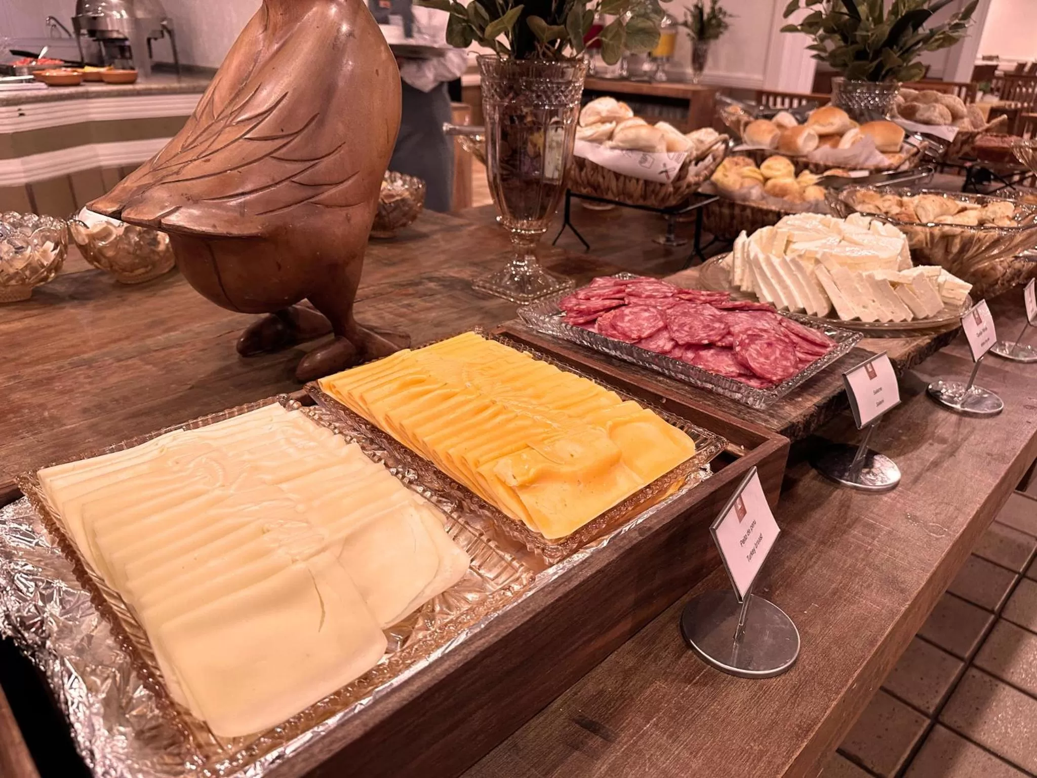 Buffet breakfast in Kubitschek Plaza Hotel