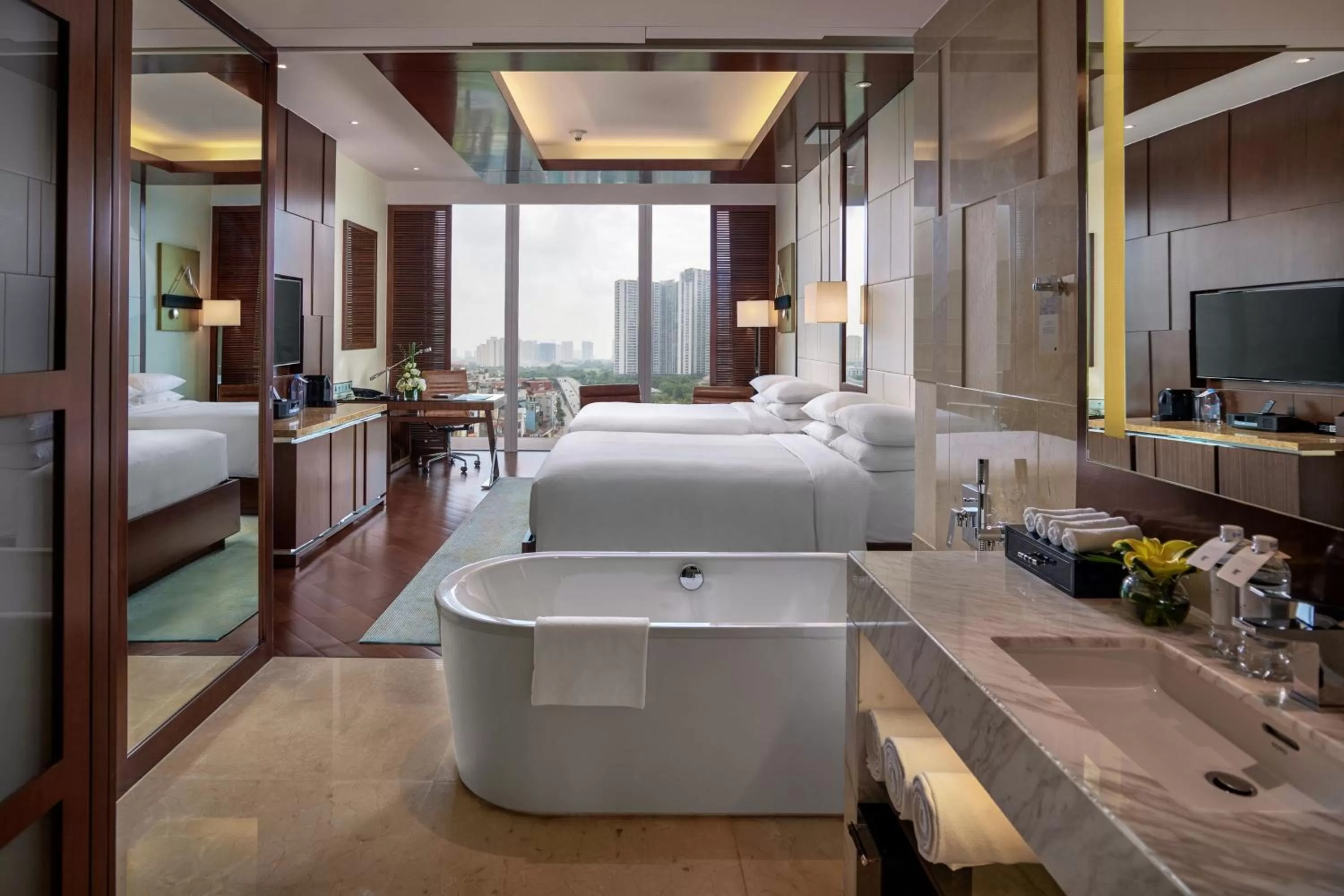Bedroom, Bed in JW Marriott Hotel Hanoi