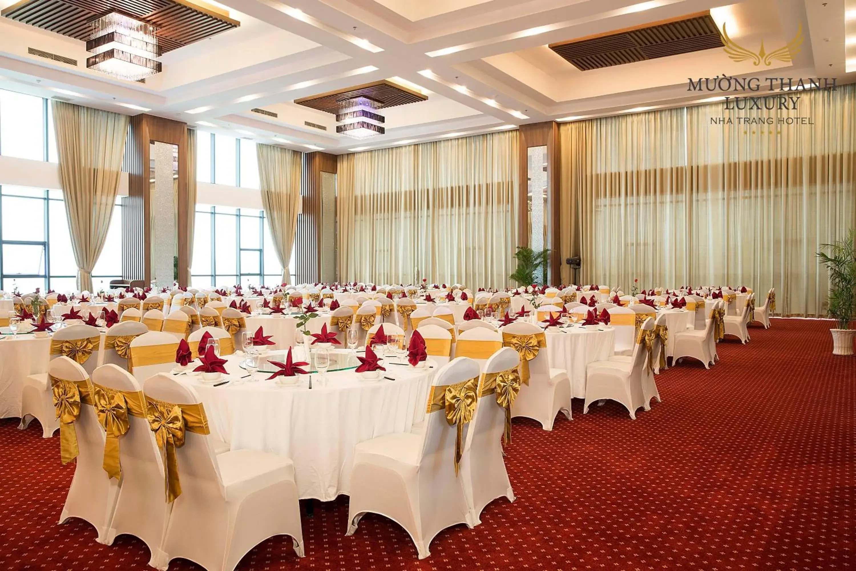 Property building, Banquet Facilities in Muong Thanh Luxury Nha Trang Hotel