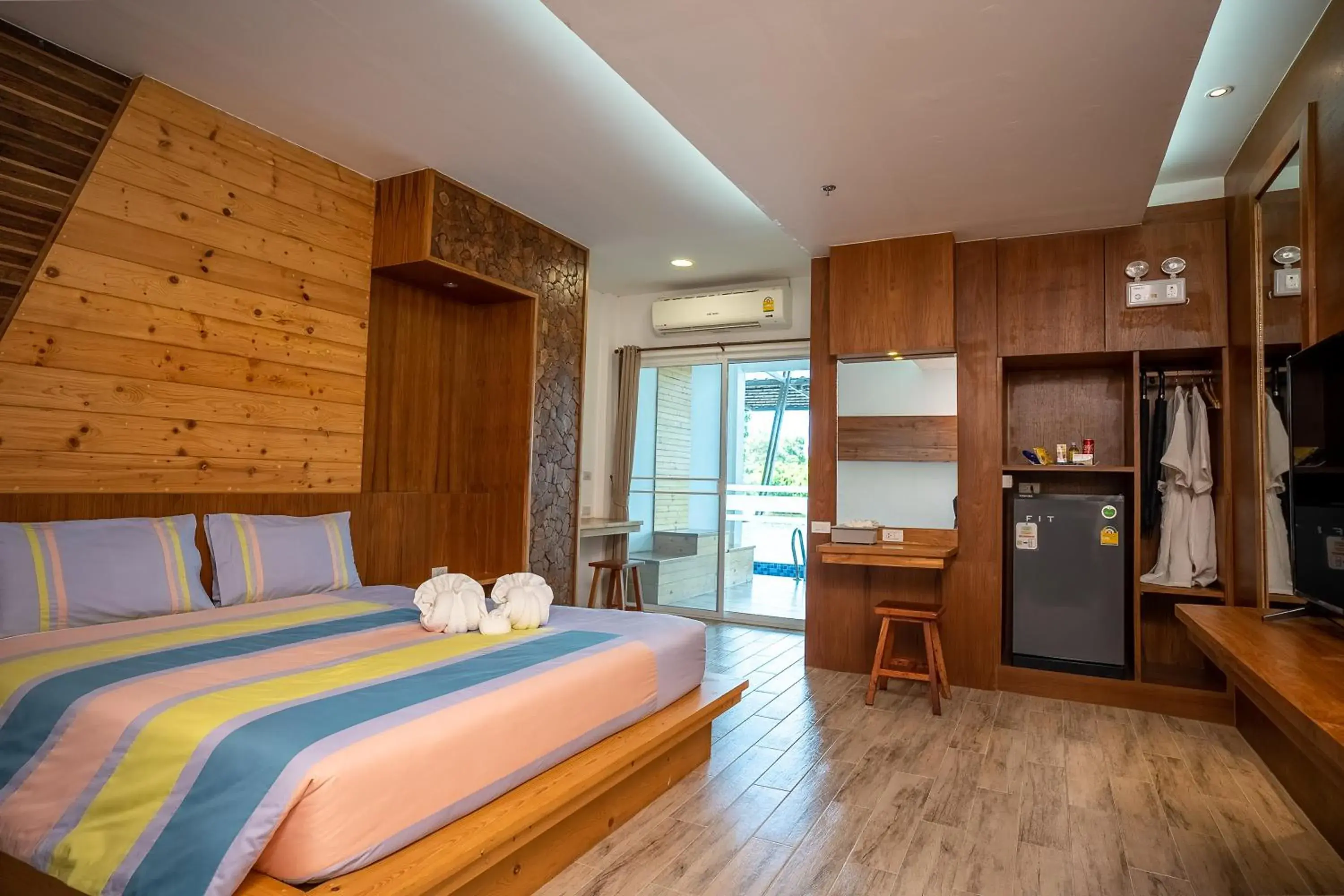 Bedroom in Tamnanpar Resort