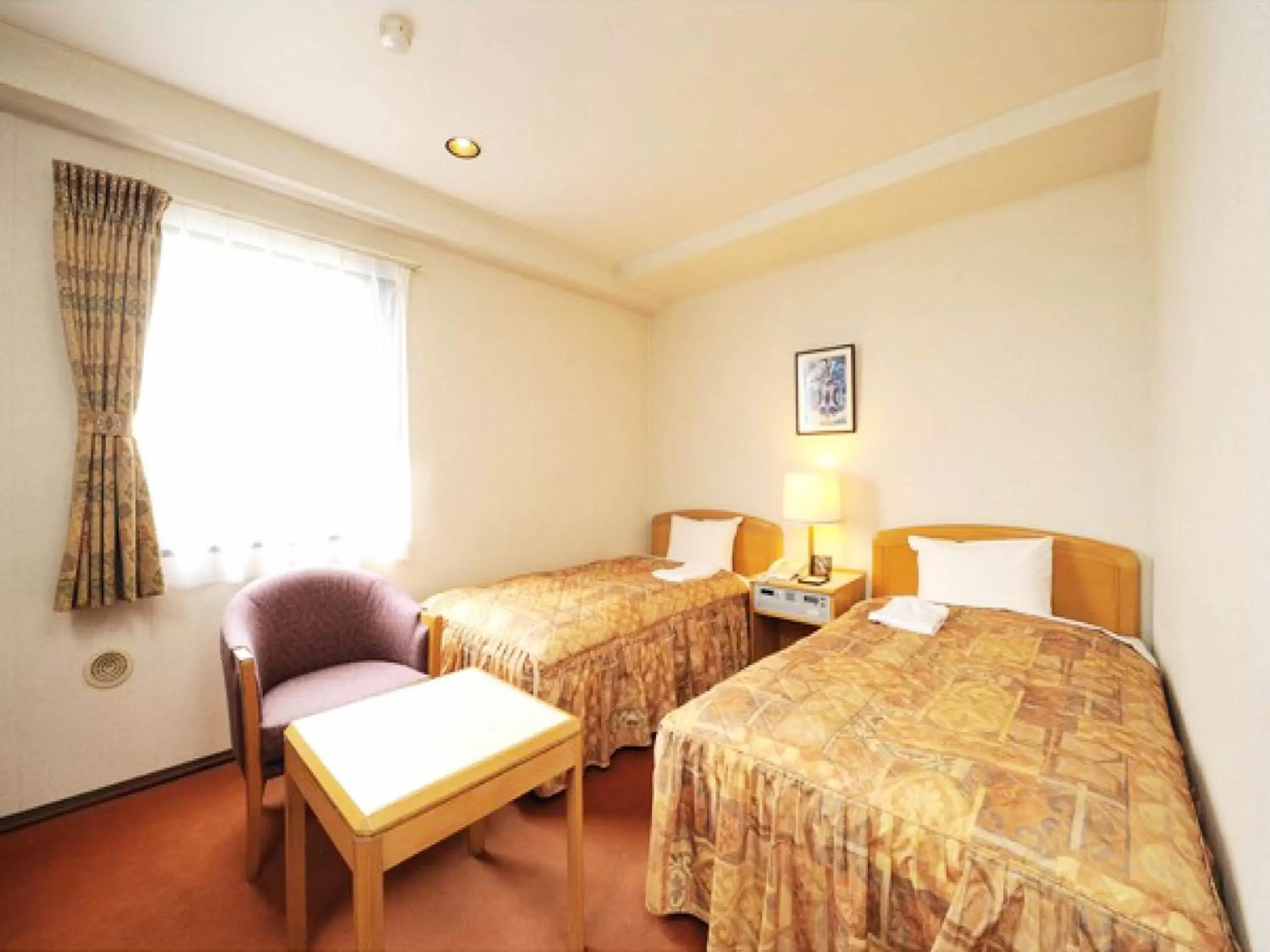 Bed in Hotel Royal Garden Kisarazu