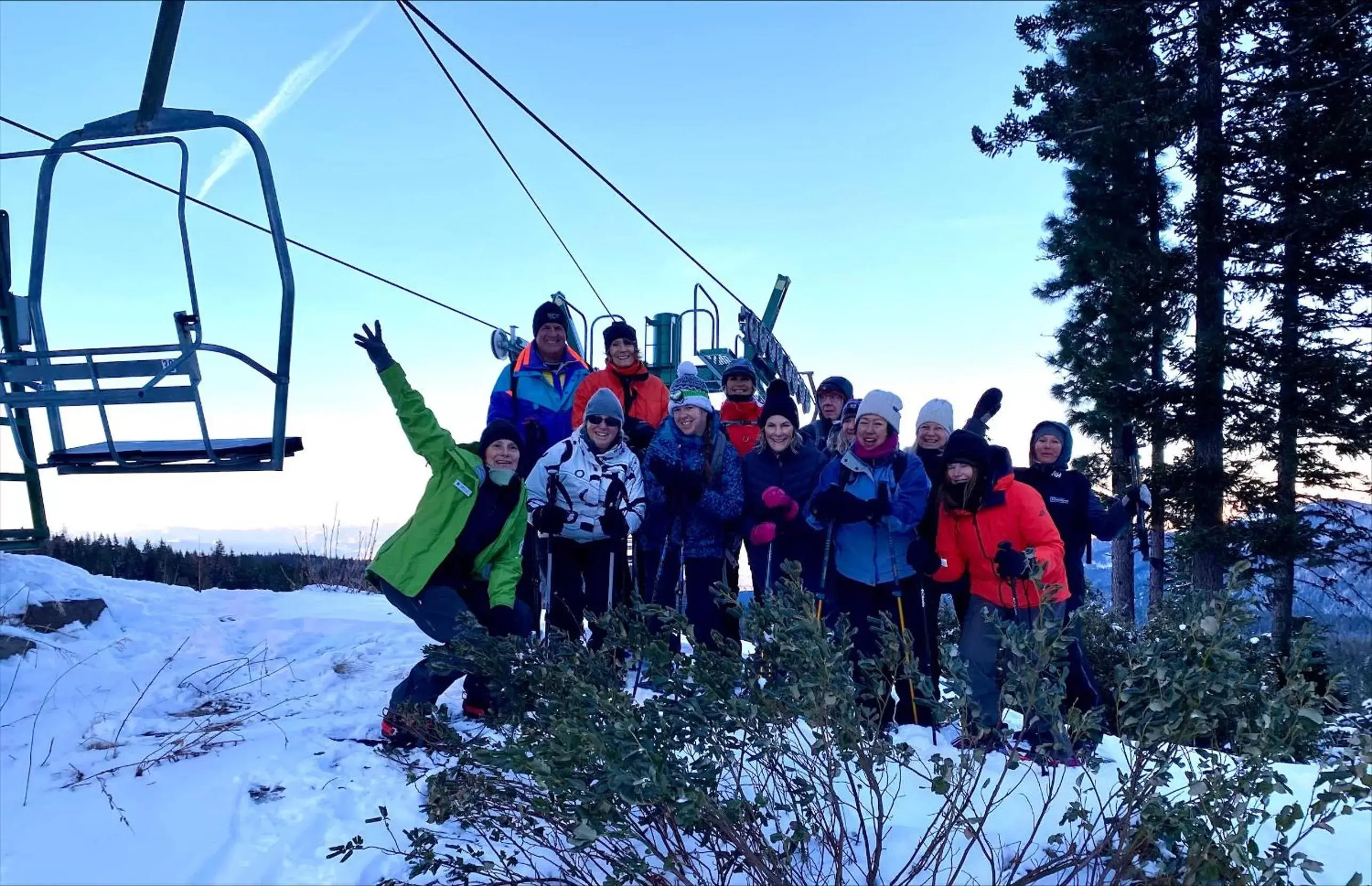 Winter in Cooper Spur Mountain Resort