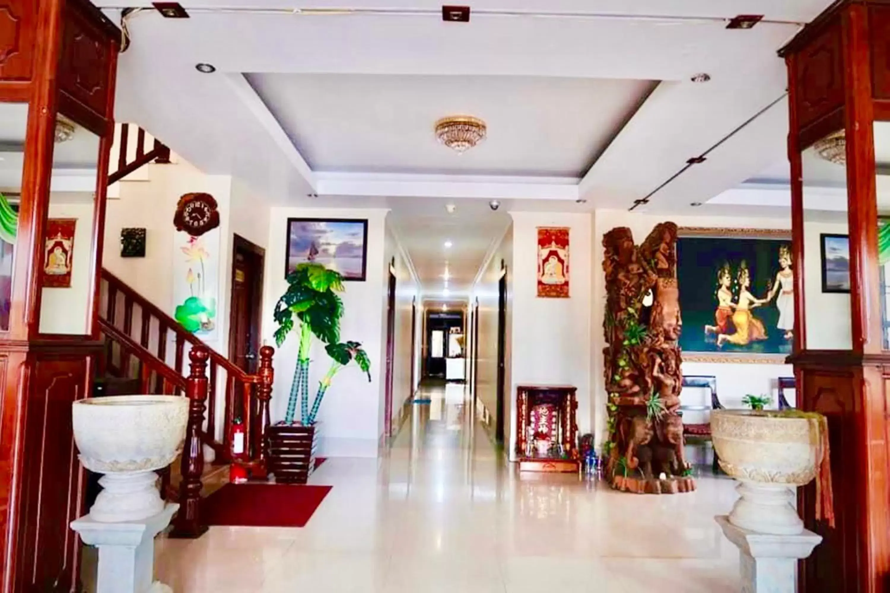 Lobby or reception, Lobby/Reception in Siem Reap Riverside Hotel