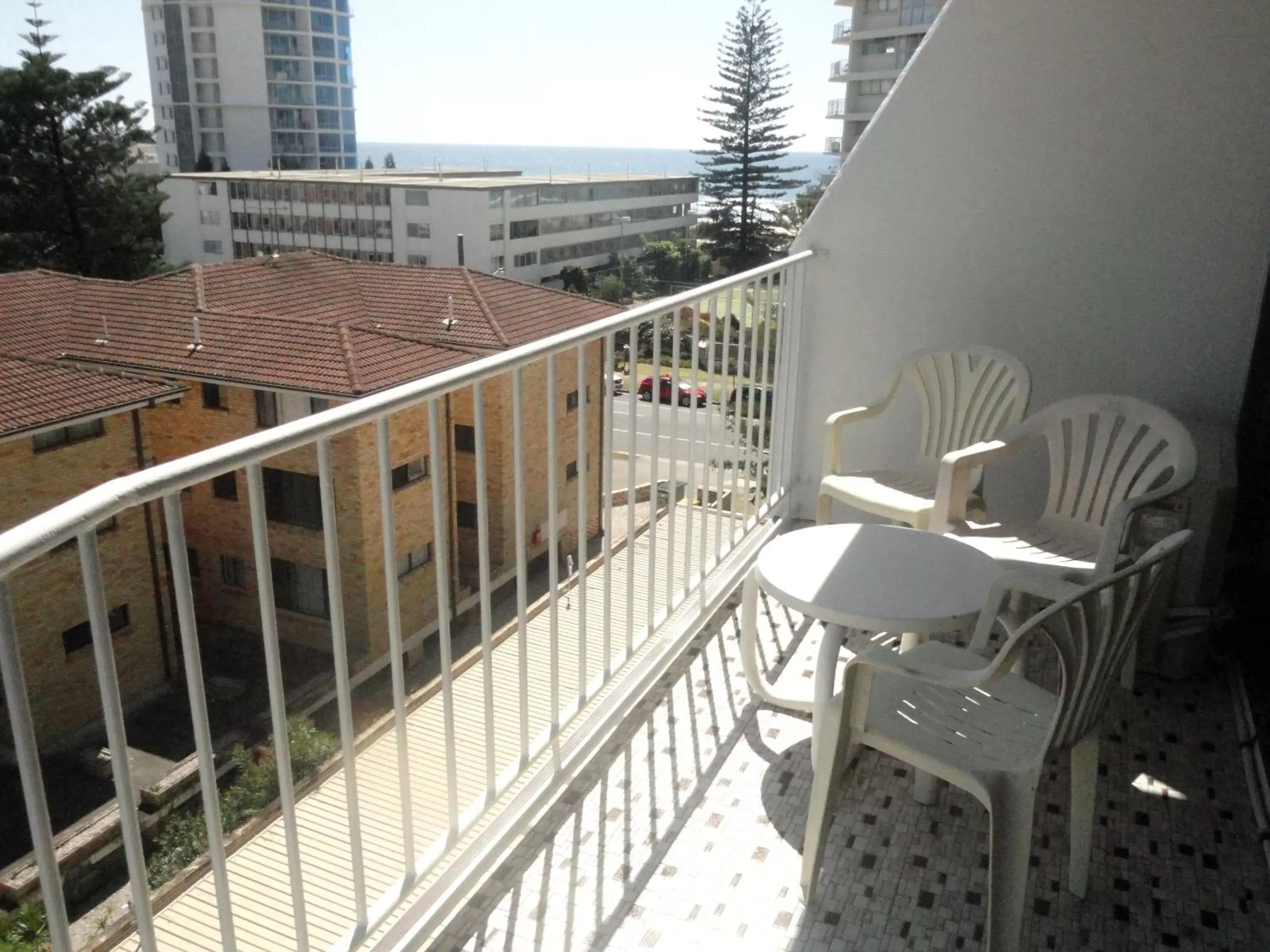 View (from property/room), Balcony/Terrace in Queensleigh Holiday Apartments