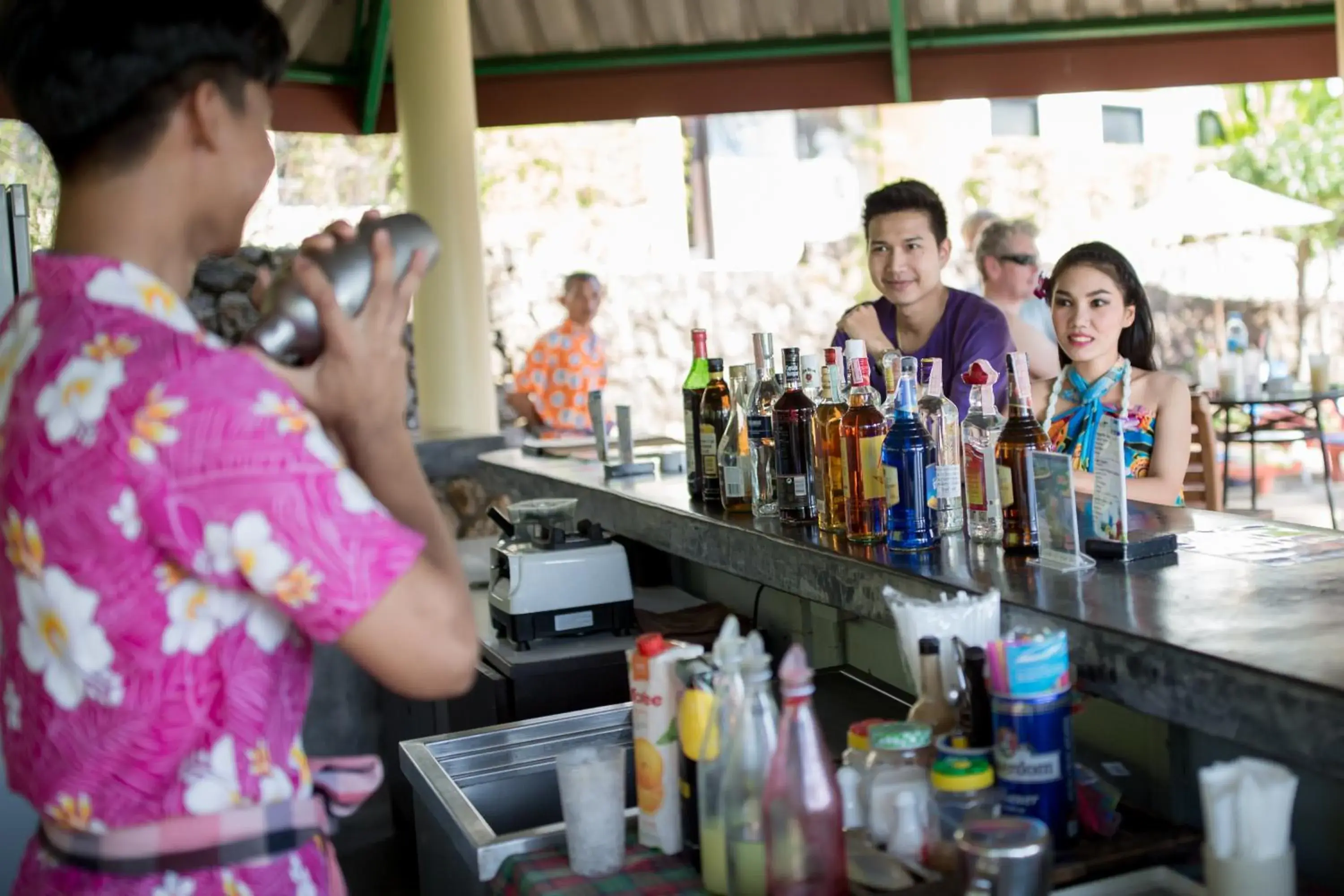 Lounge or bar in Karona Resort & Spa - SHA Extra Plus Lounge or bar in Karona Resort & Spa - SHA Extra Plus