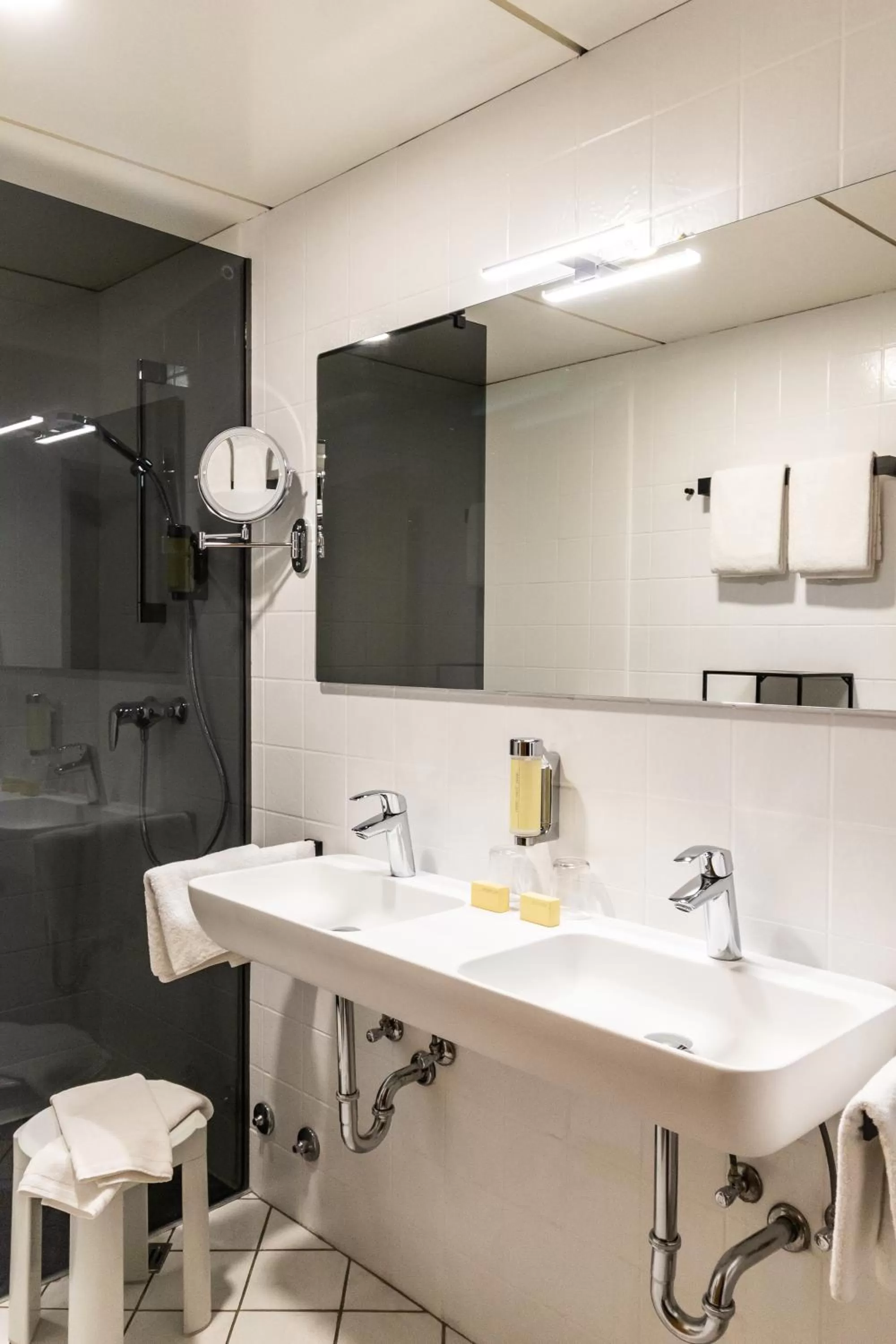 Shower in VitalHotel Ascona