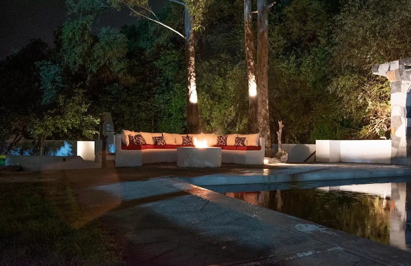 Patio, Swimming Pool in Hotel Rio Atlixco