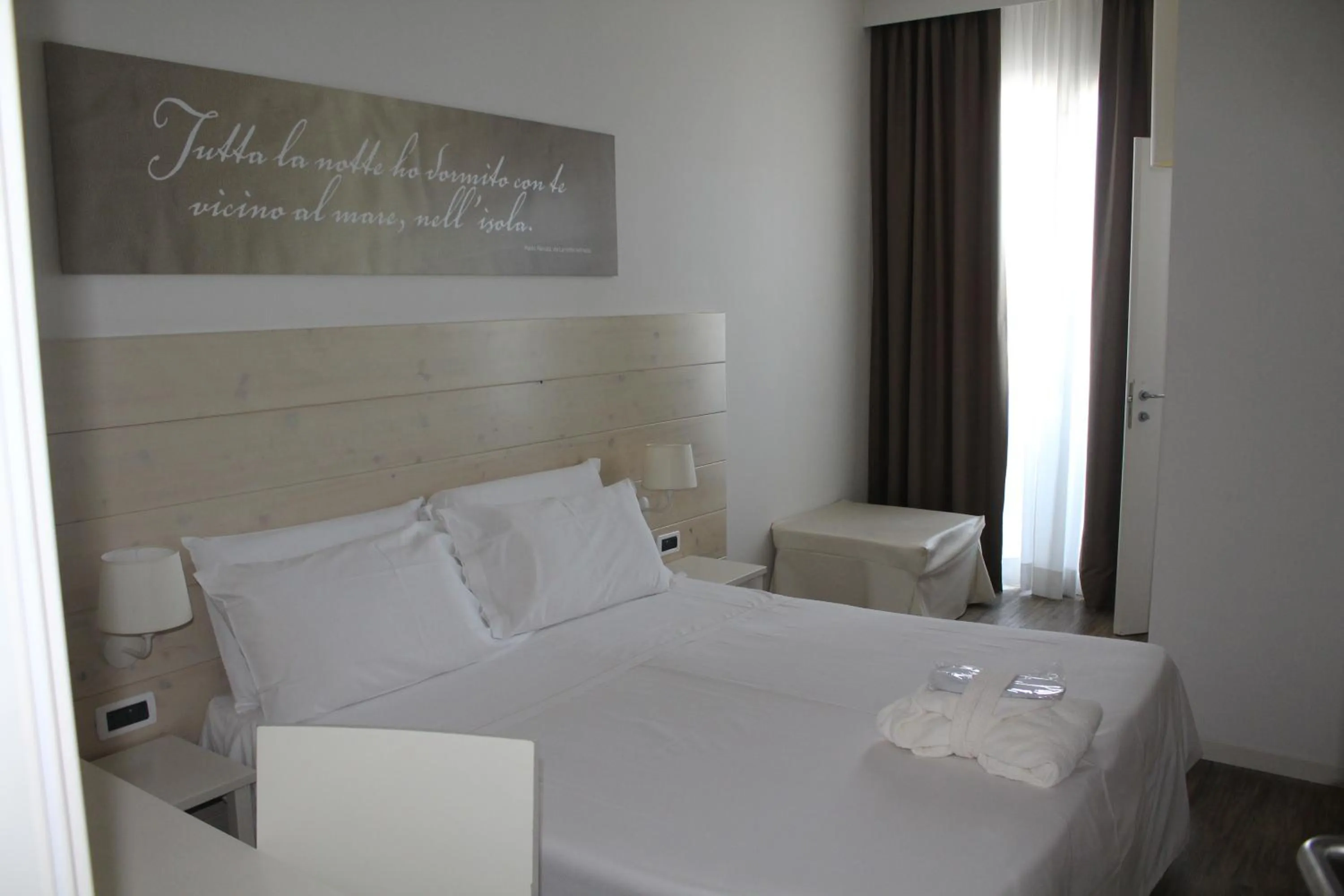 Bed in Hotel Universal