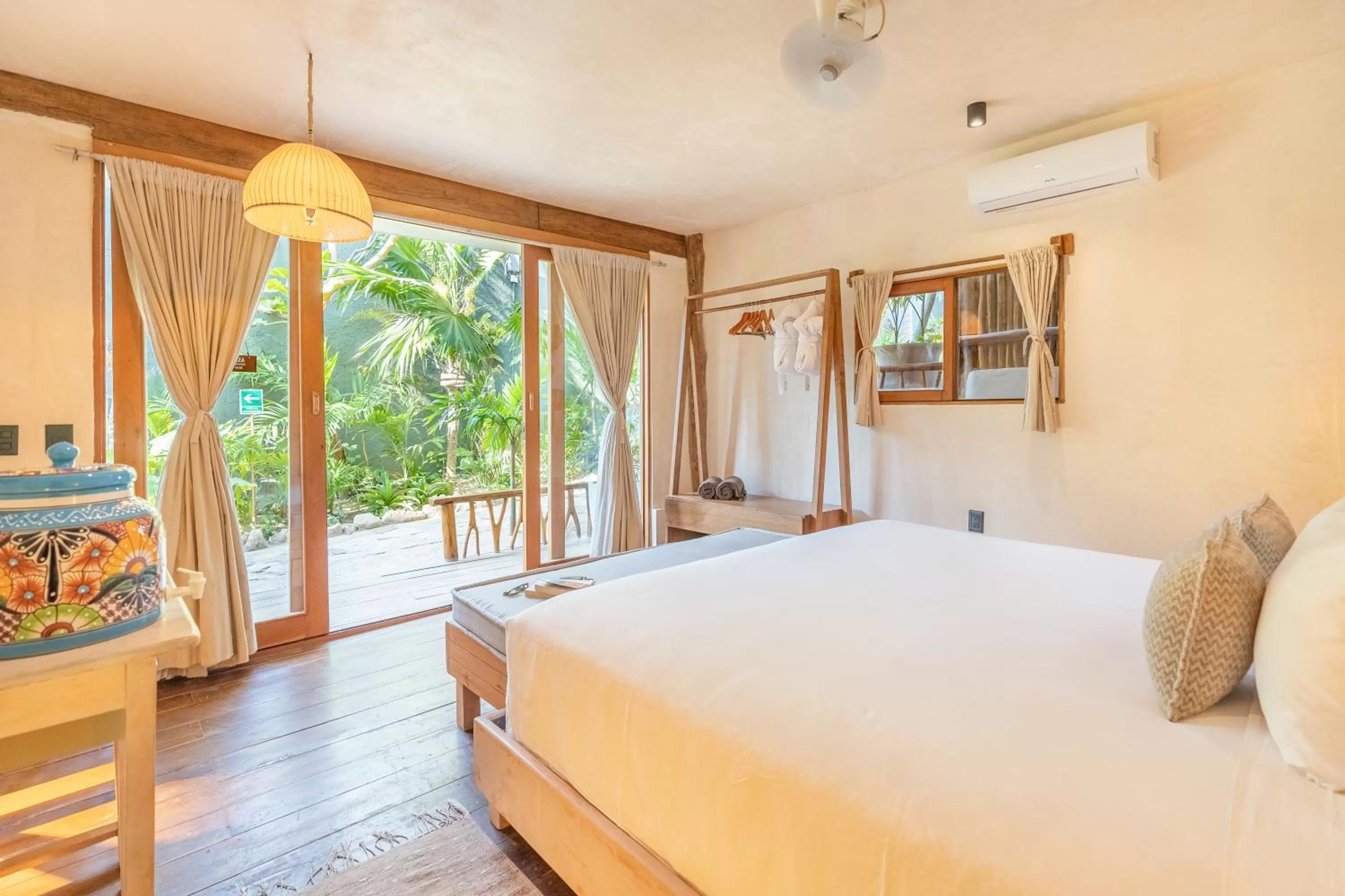 Bed in Casa Ganesh Tulum-Beachfront hotel by Ahau Collection