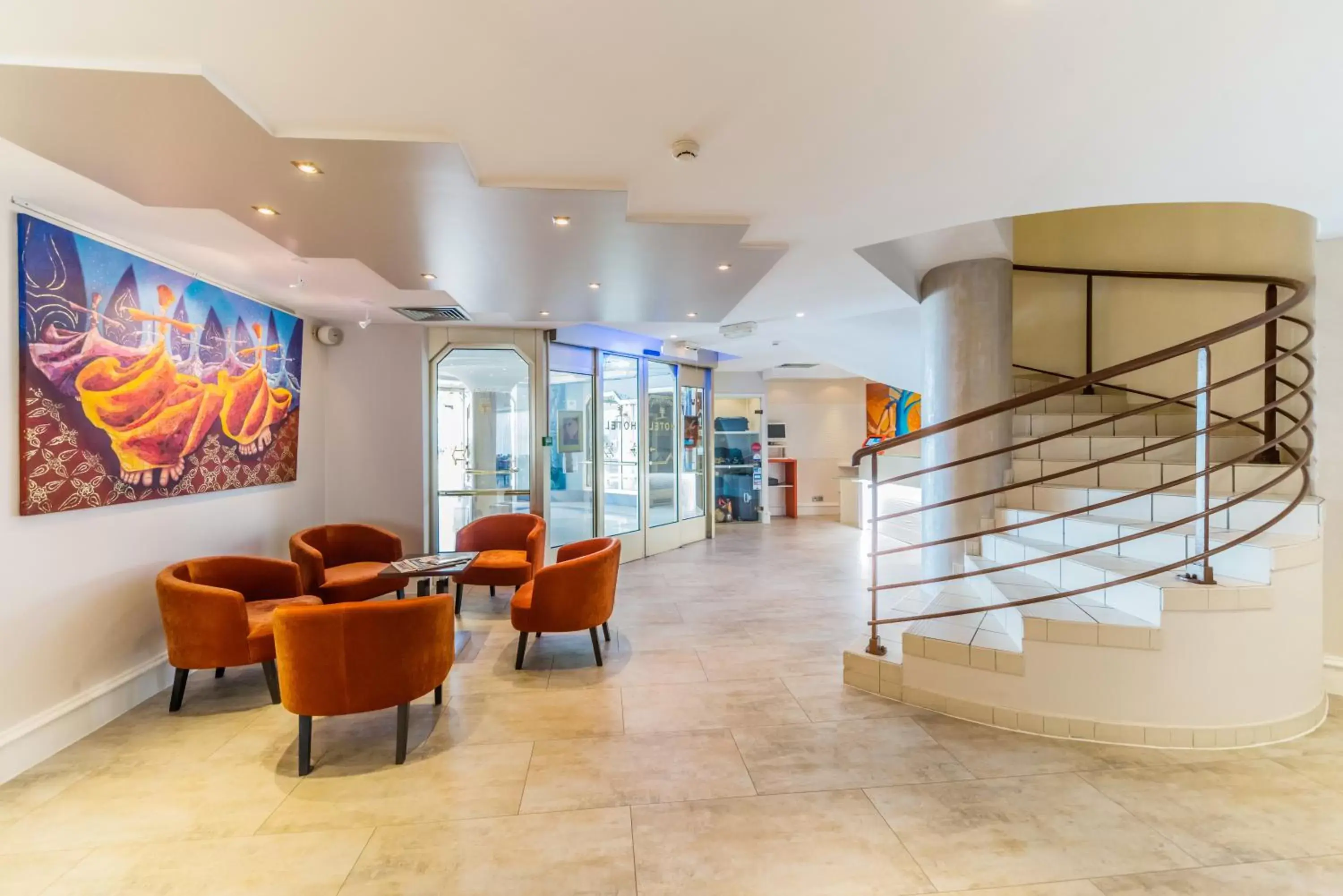 Lobby or reception, Lobby/Reception in Hotel Continental Saint Raphael