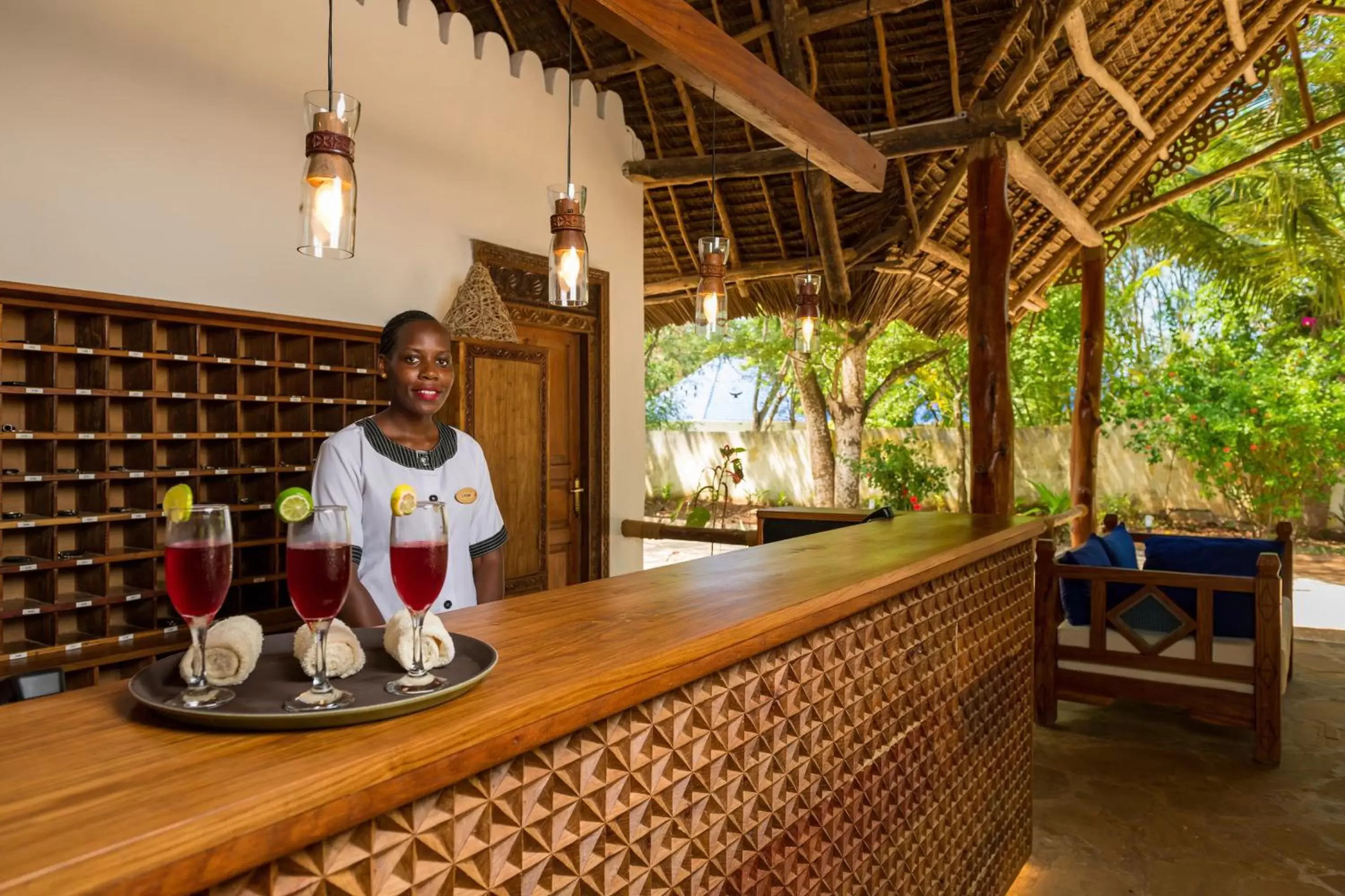 Lobby or reception in Sandies Baobab Beach Zanzibar Lobby or reception in Sandies Baobab Beach Zanzibar